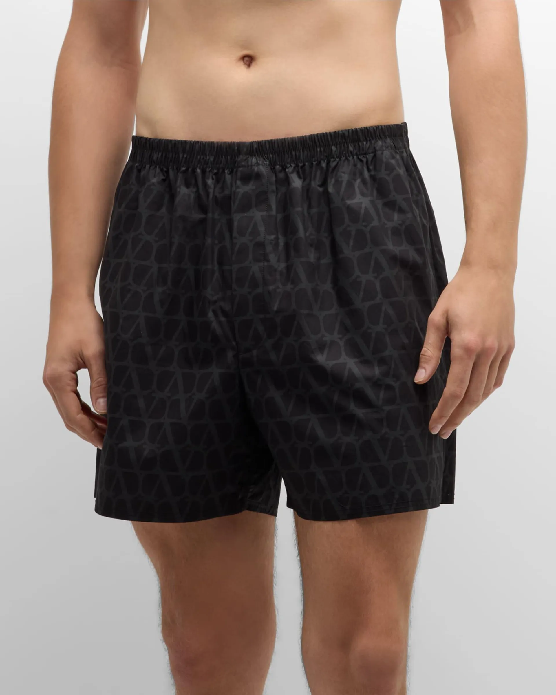 Men's VLogo Patterned Shorts