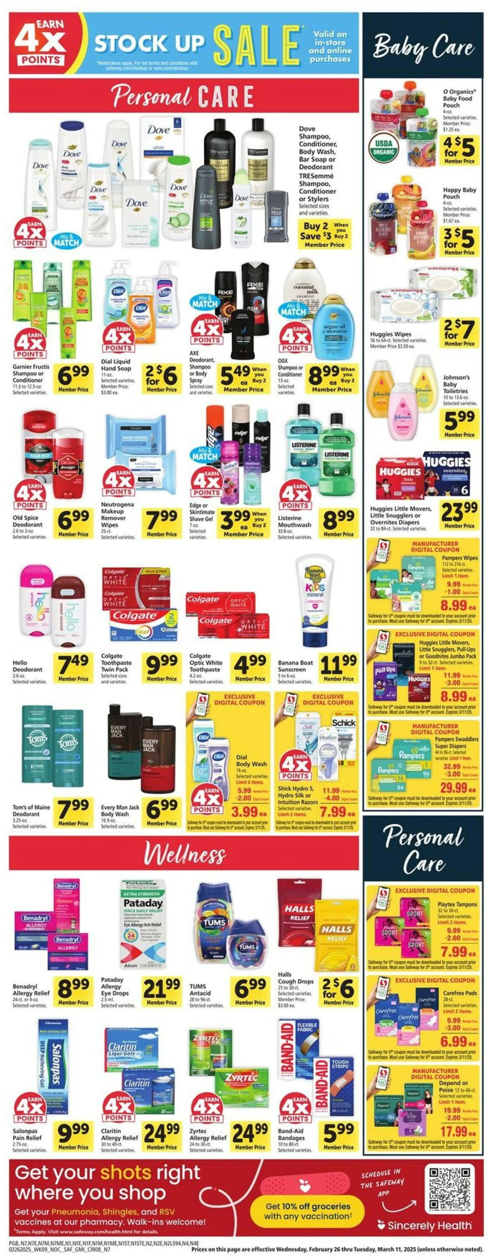 Catálogo de Safeway Current weekly ad 26 de febrero al 4 de marzo 2025 - Página 8