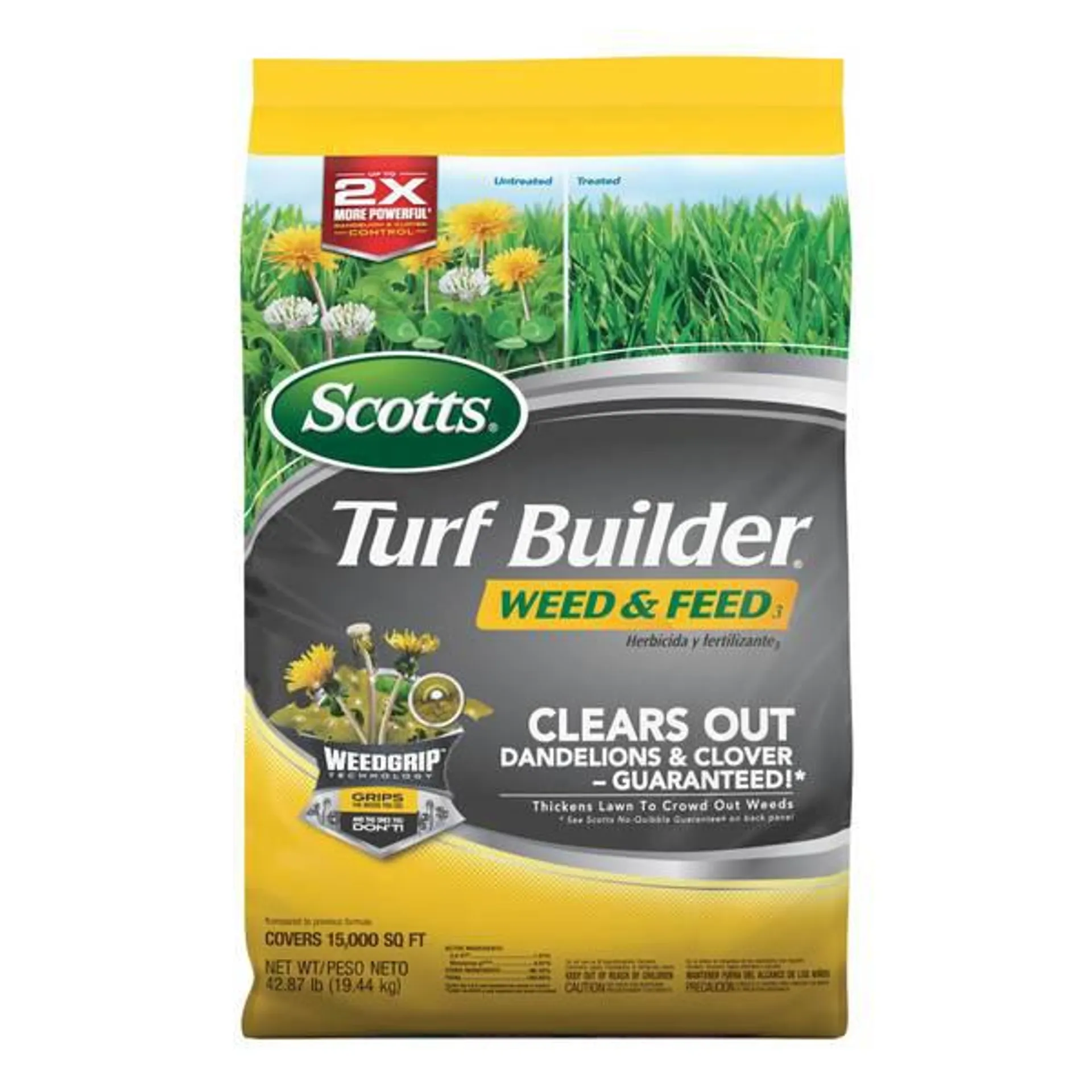 43.07 lb. Turf Builder Weed & Feed 3