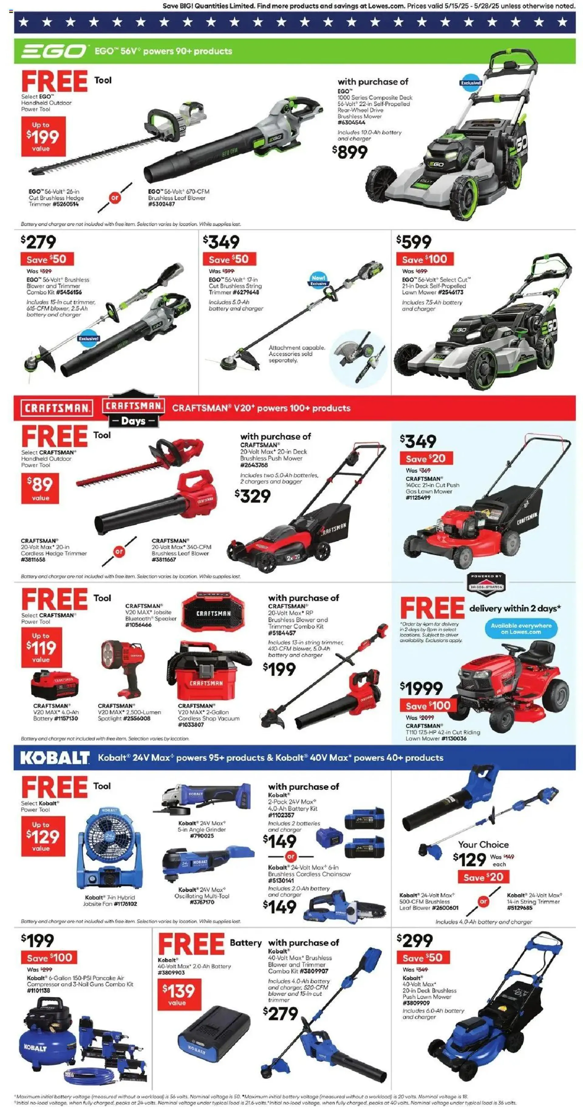 Weekly ad Lowe's Weekly Ad from May 15 to May 28 2025 - Page 3