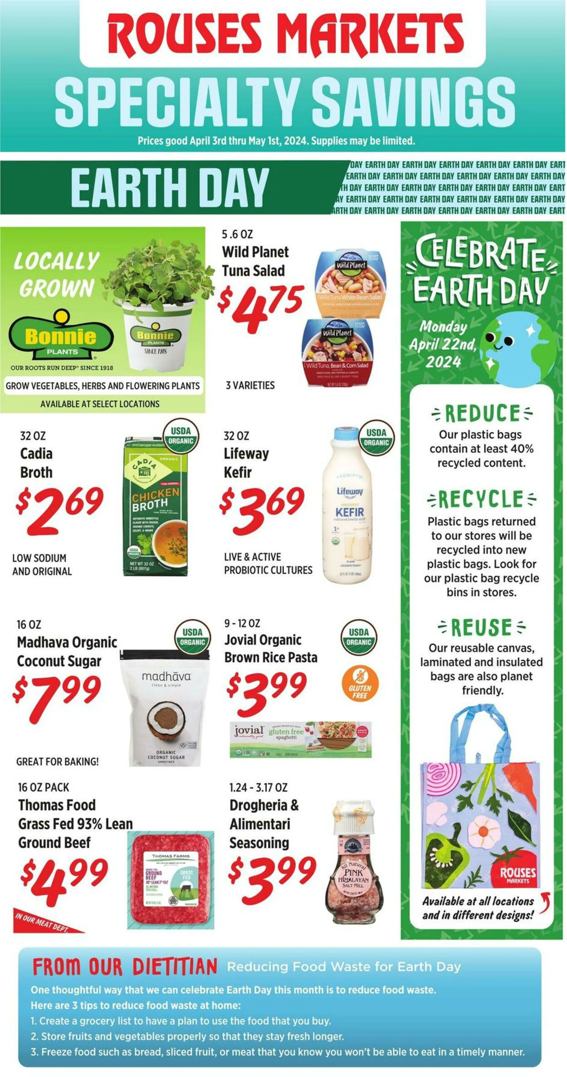 Weekly ad Rouses Current weekly ad from April 3 to May 1 2024 - Page 