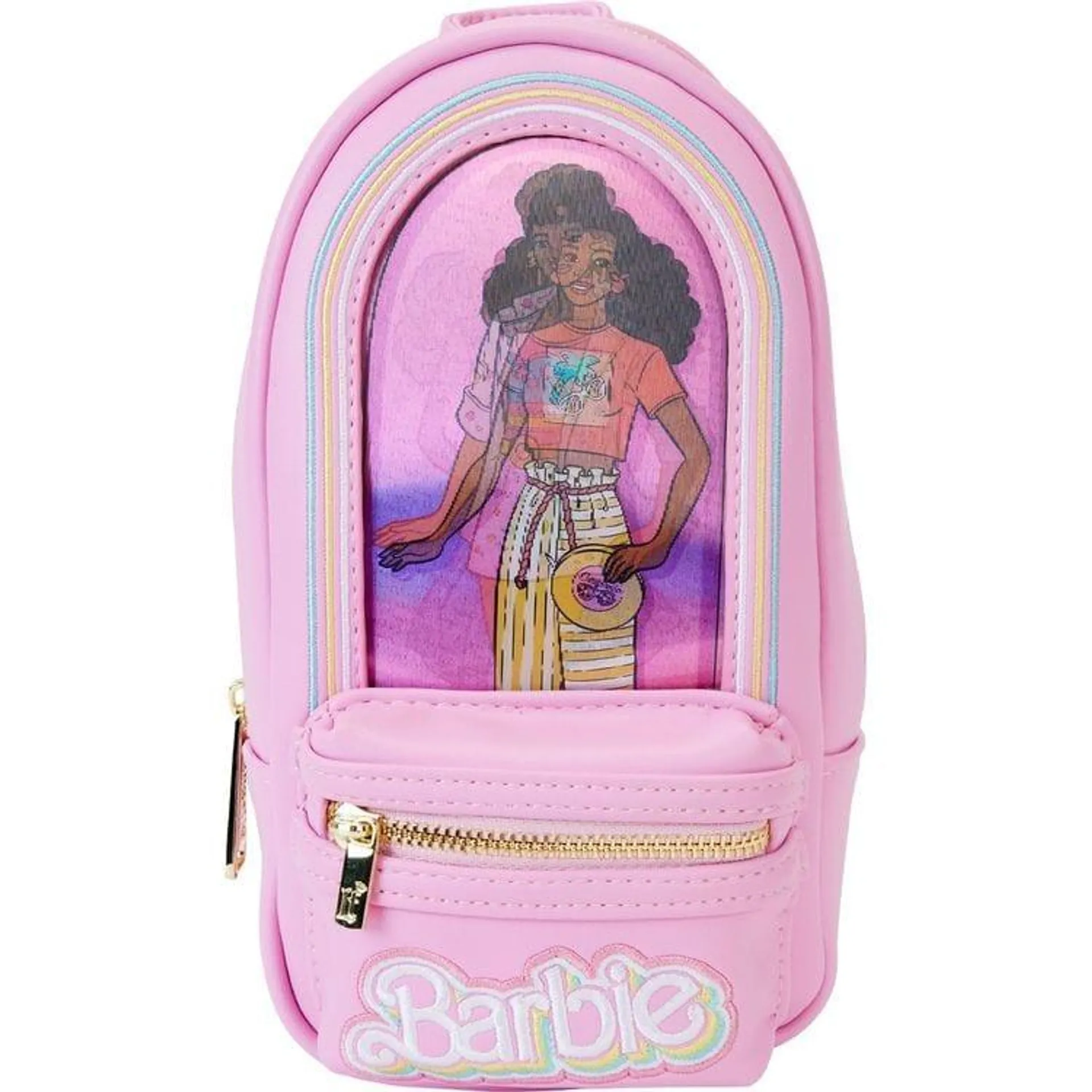 Barbie™ 65th Anniversary Doll Box Triple Lenticular Mini Backpack Pencil Case