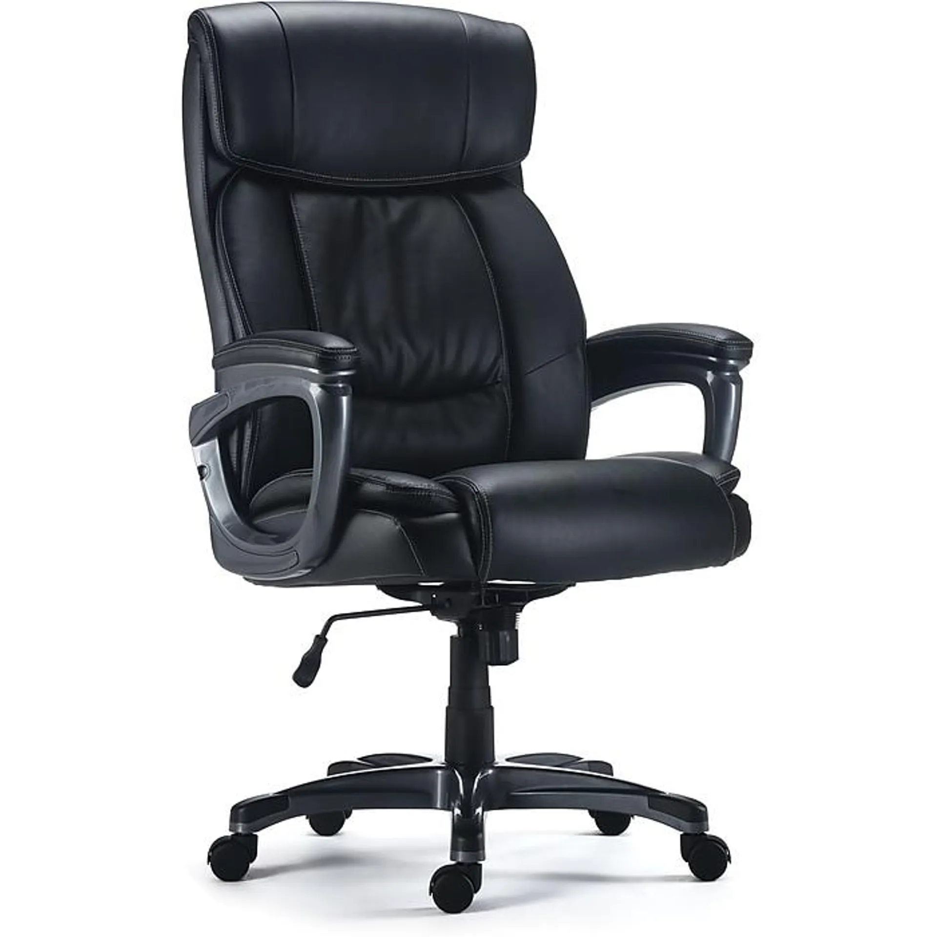 Staples Lockland Ergonomic Leather Managers Big & Tall Chair,