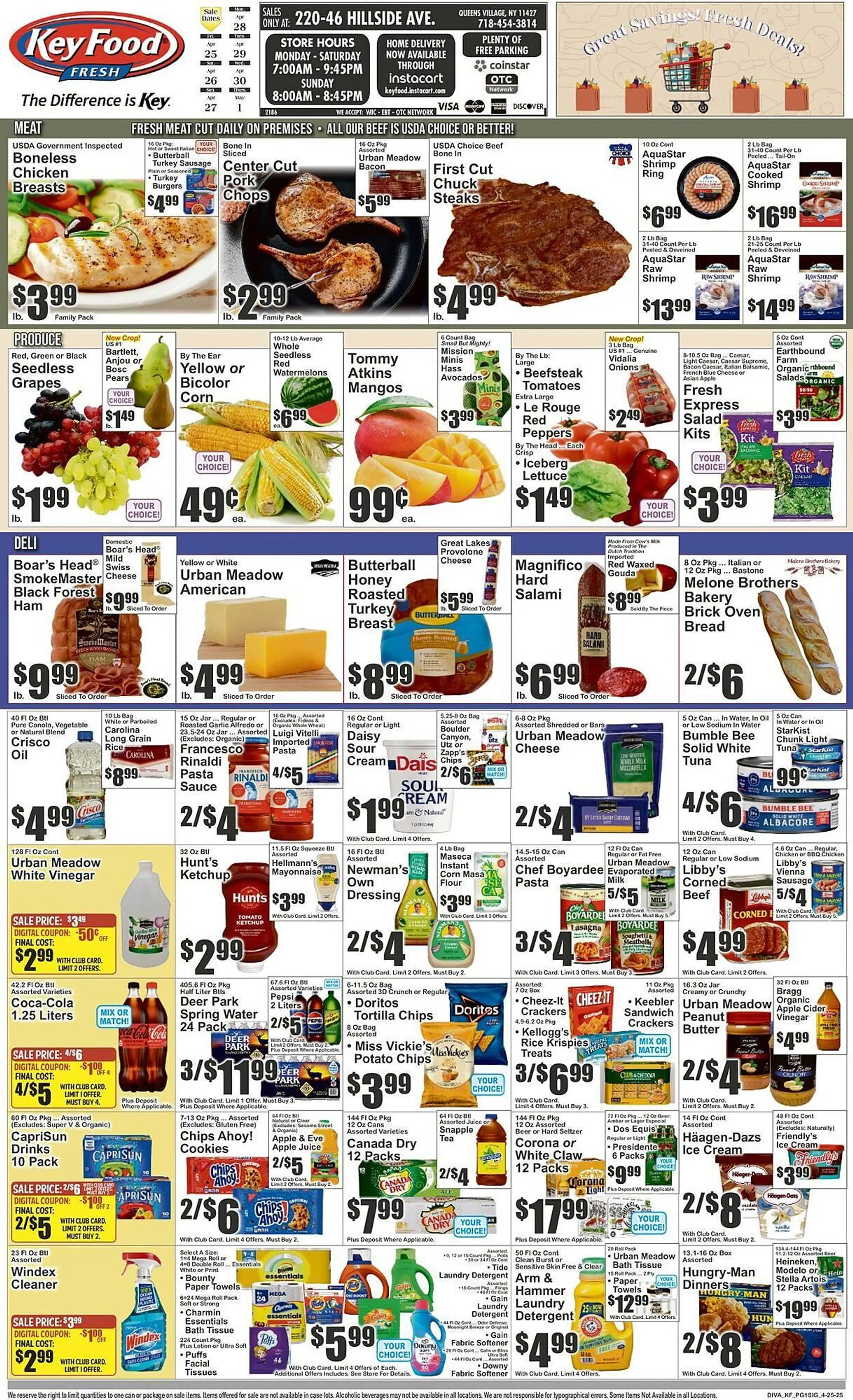 Key Food Weekly Ad - 1