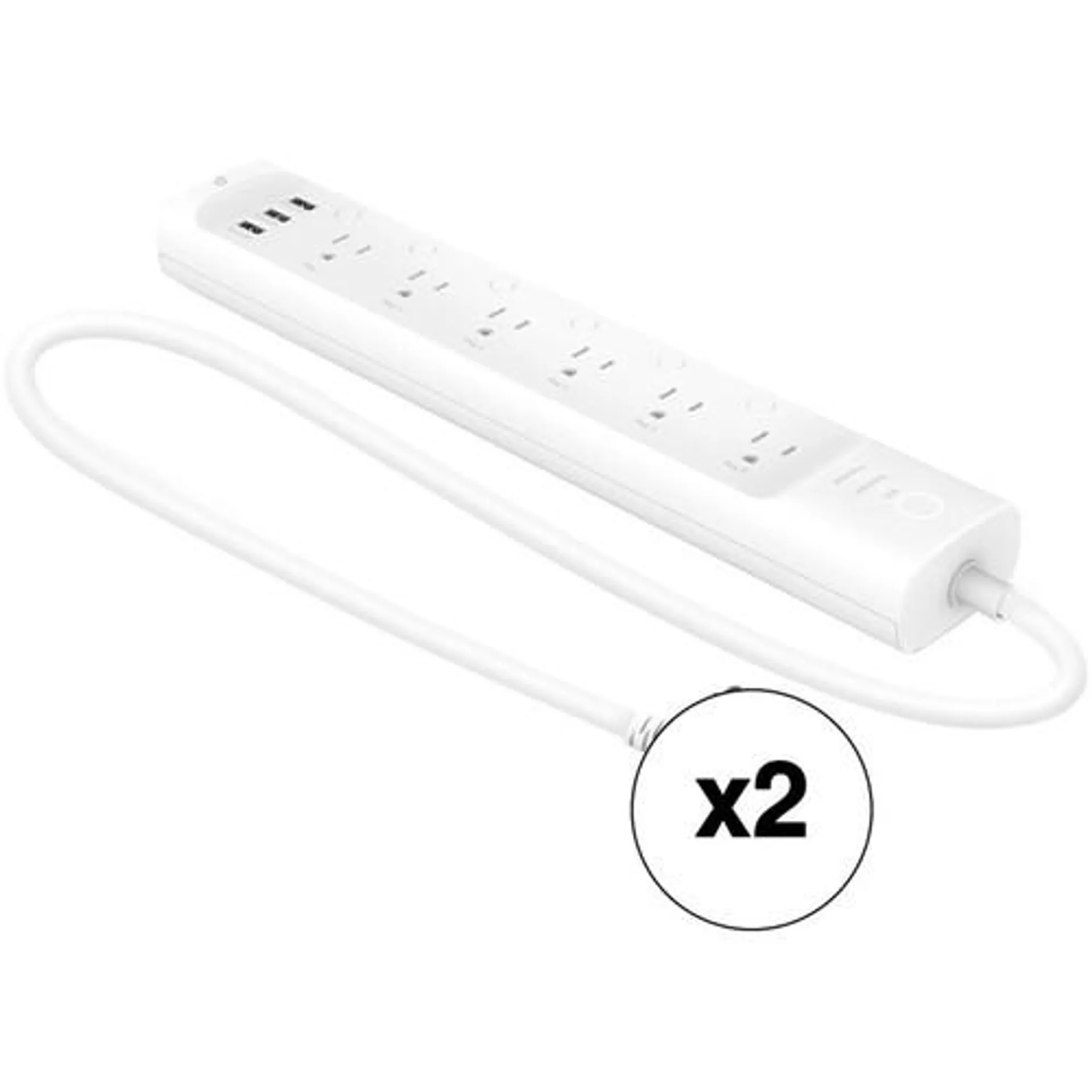 TP-Link HS300 Smart Wi-Fi Power Strip (2-Pack)