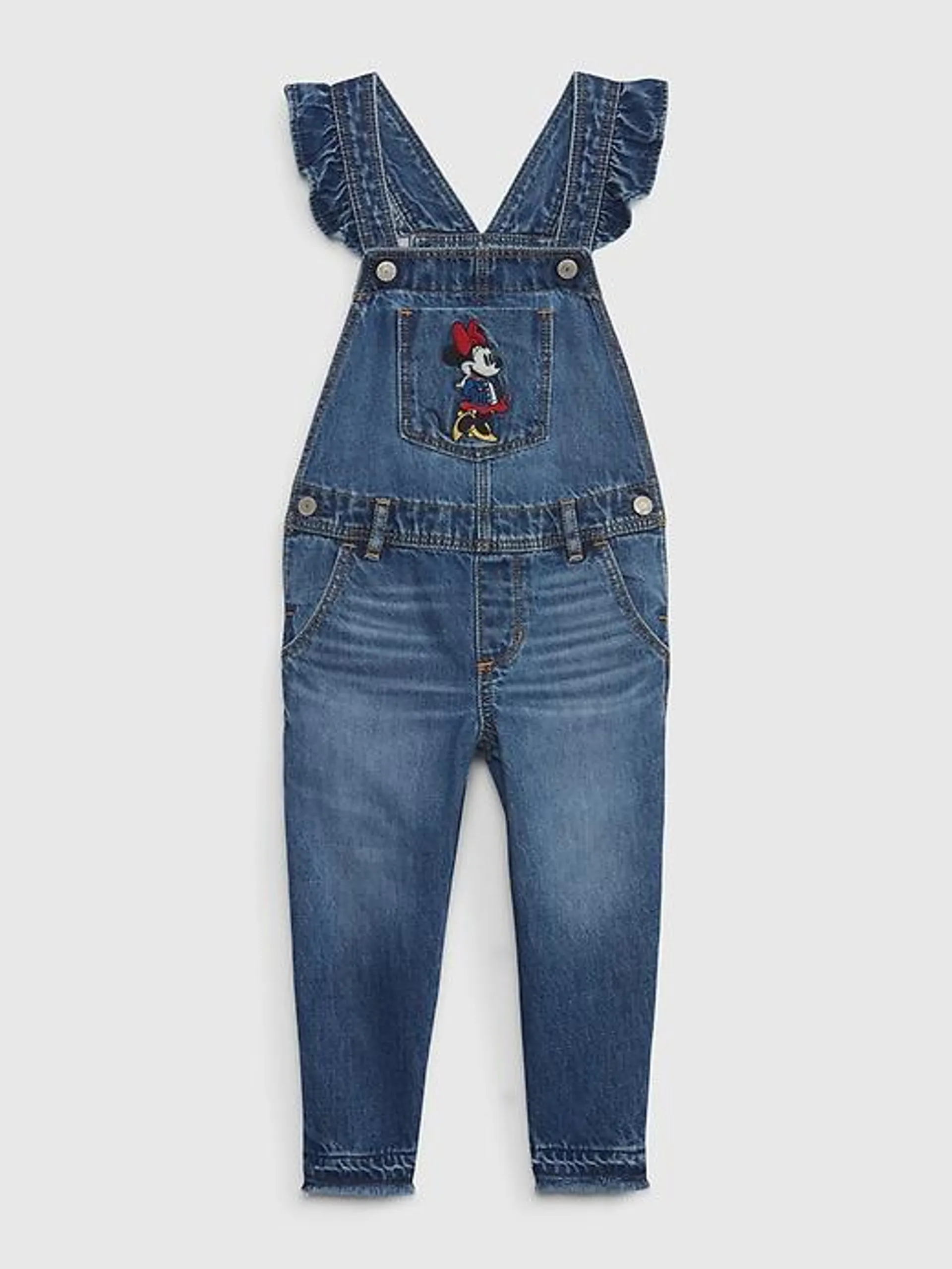 babyGap | Disney Minnie Mouse Denim Overalls