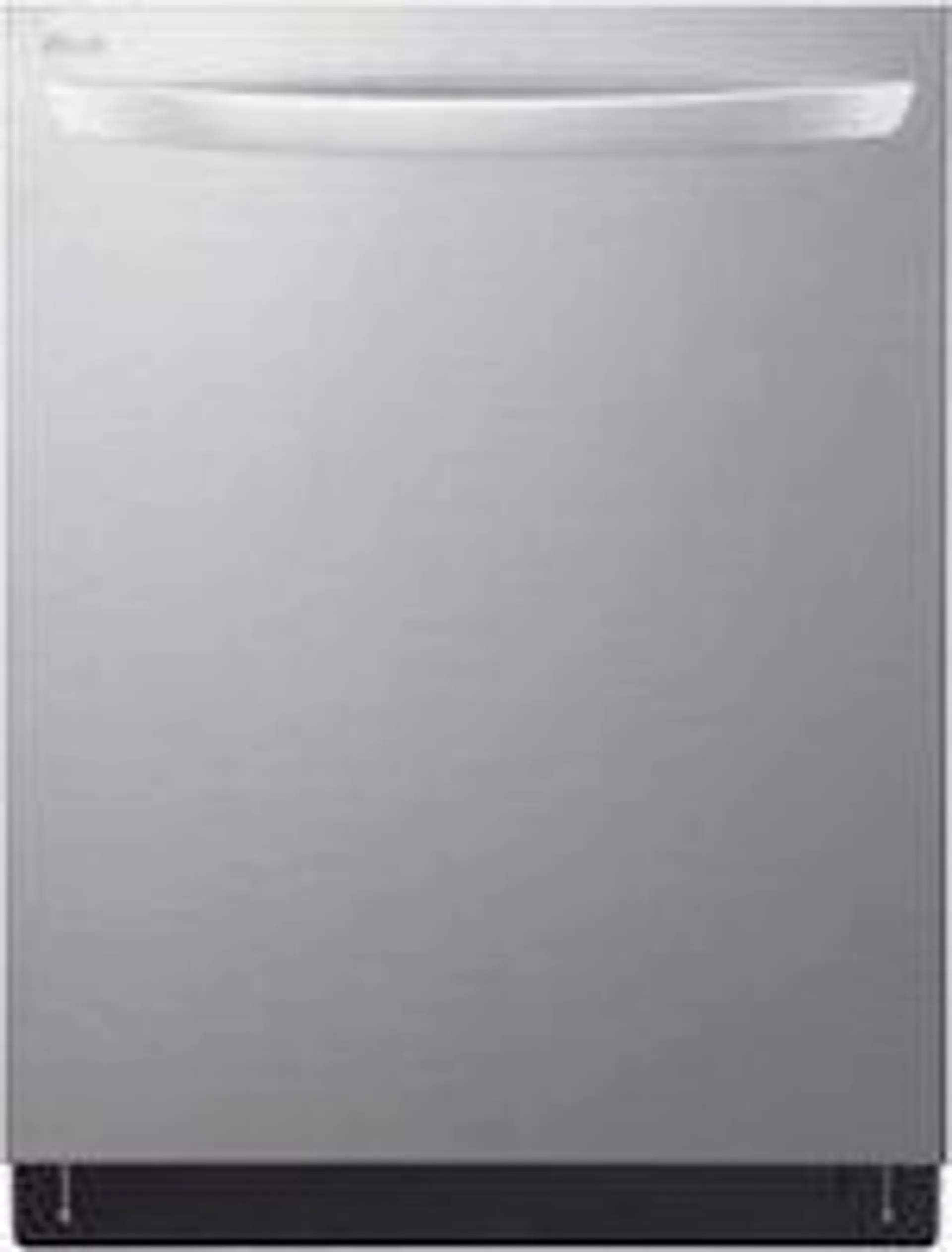 LG - 24" Front Control Smart Built-In Stainless Steel Tub Dishwasher with 3rd Rack, Quadwash, and 48dba - Stainless Steel