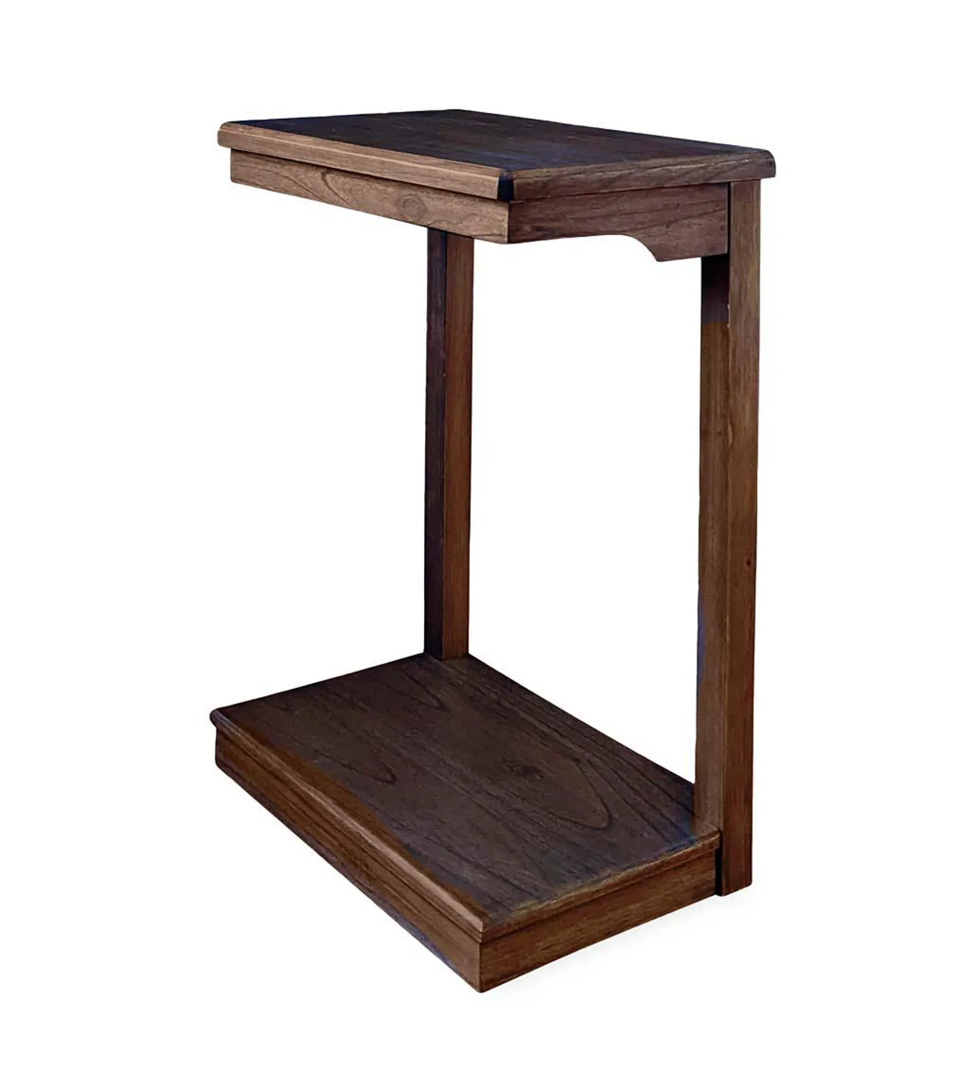 Laurel Ridge Farmhouse Collection Holden C Pull-Up Side Table - Cocoa