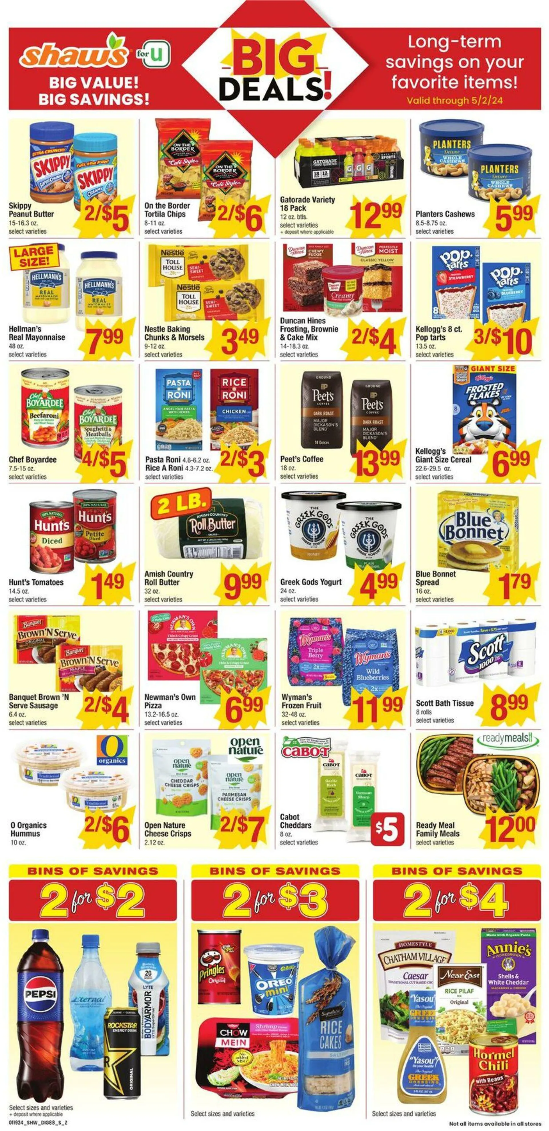 Weekly ad Shaws from January 19 to May 2 2024 - Page 