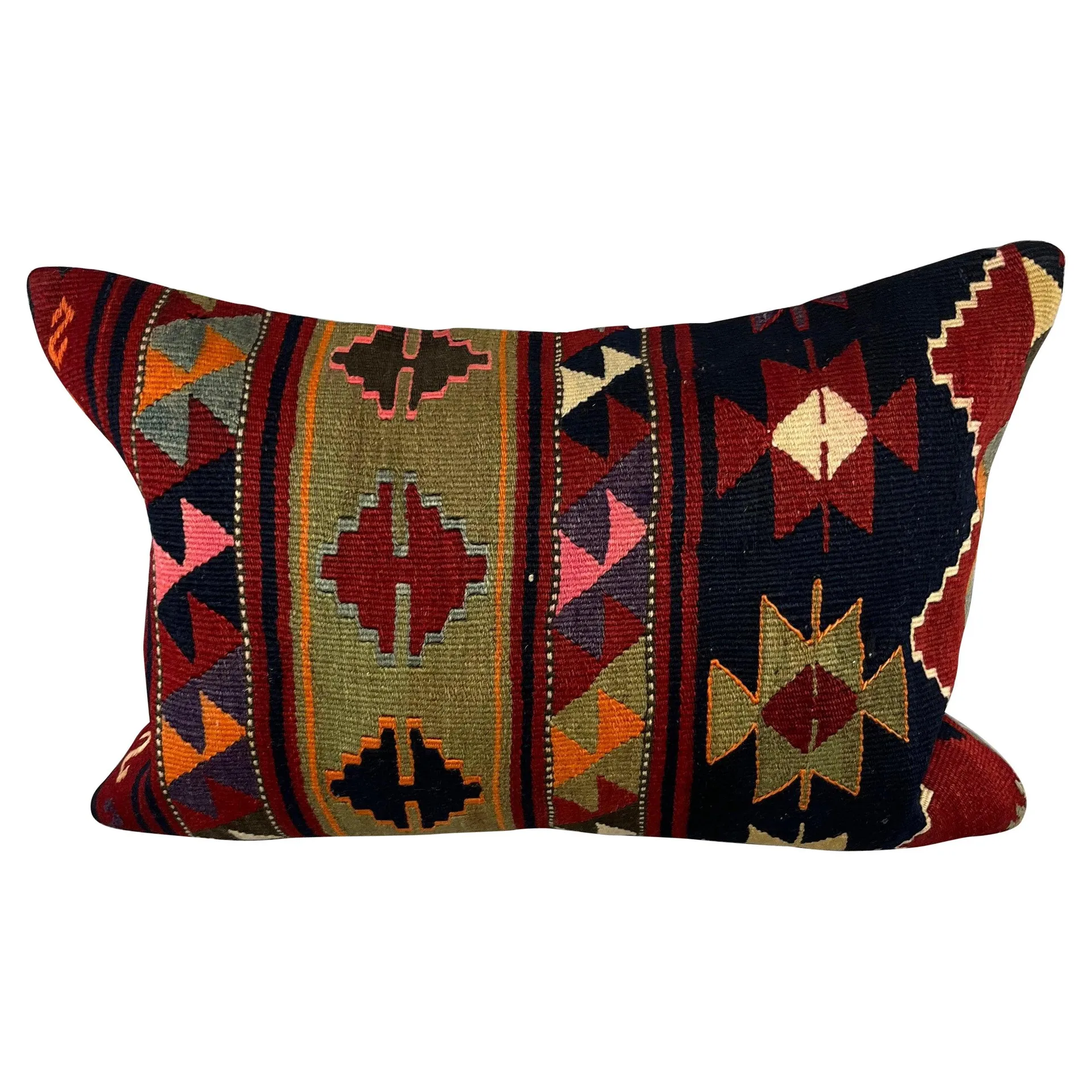 16 x 24 Kilim Pillow Cappadocian Twilight Turkish Pillow Cushion Cover #6881