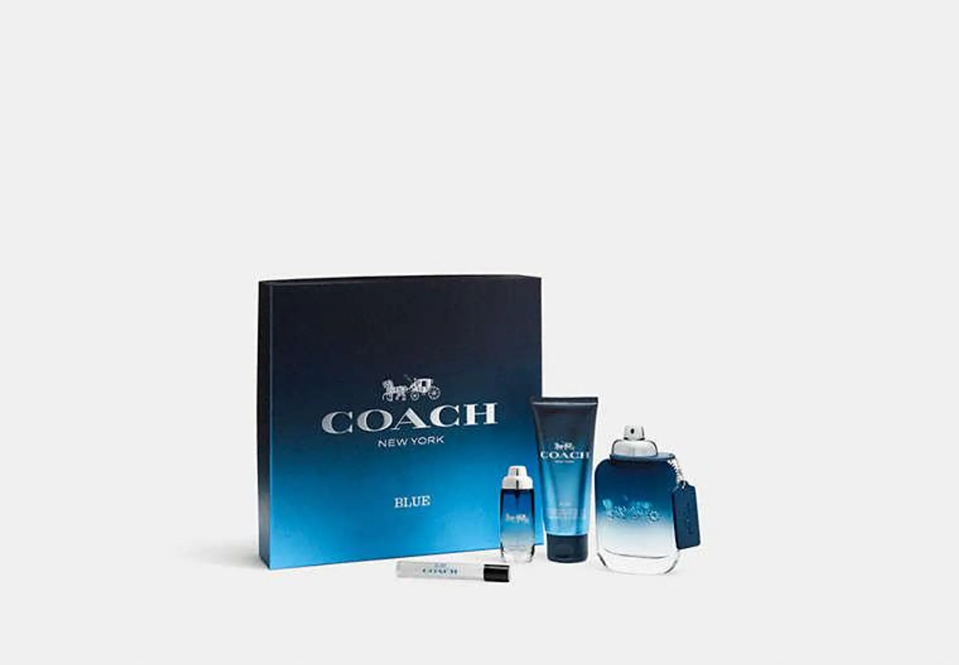 Coach Blue Eau De Toilette 3 Piece Gift Set