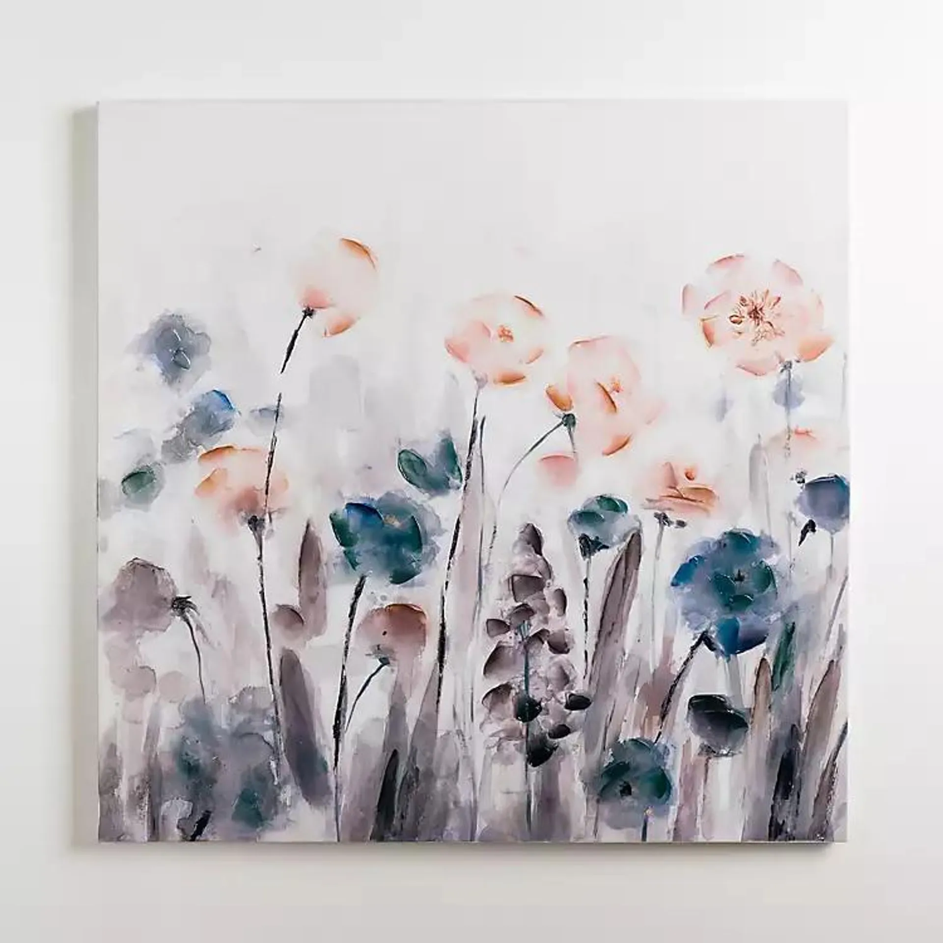 Dancing Floral Canvas Art Print