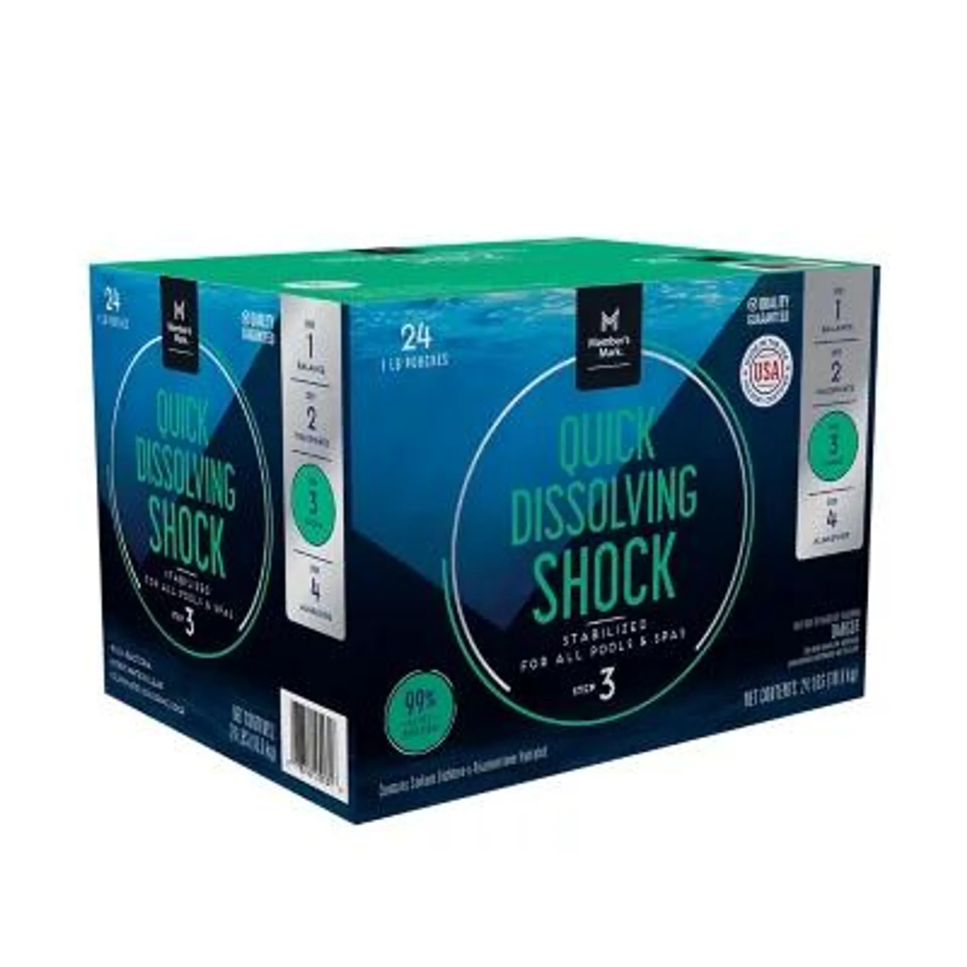 Member's Mark Quick Dissolving Shock Stabilizer 1 lb., 24 ct.