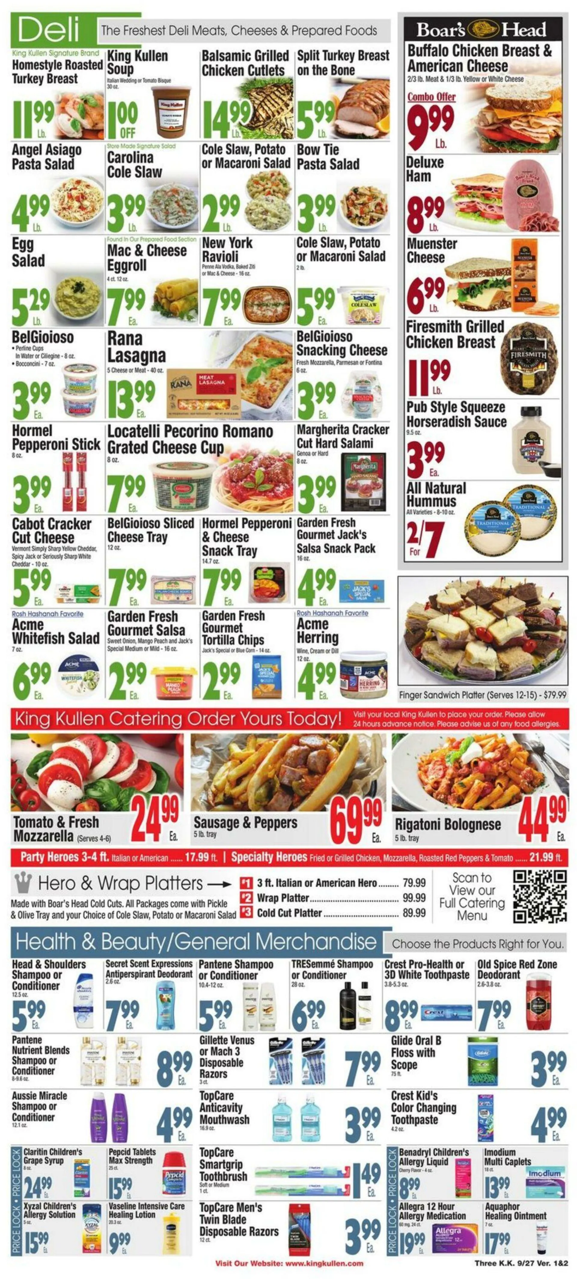 Weekly ad King Kullen Current weekly ad from September 27 to October 3 2024 - Page 3