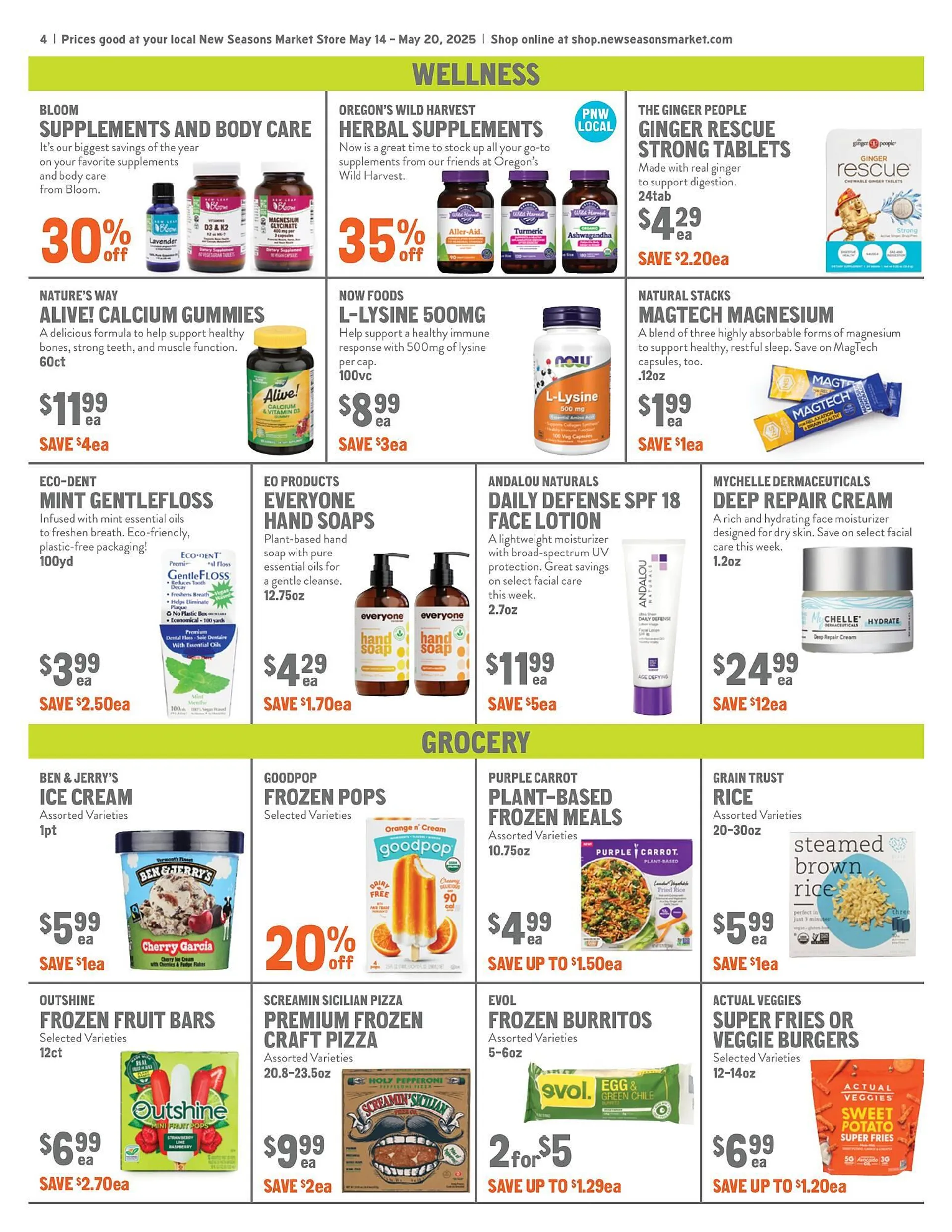 Weekly ad New Seasons Market ad from May 15 to May 20 2025 - Page 4