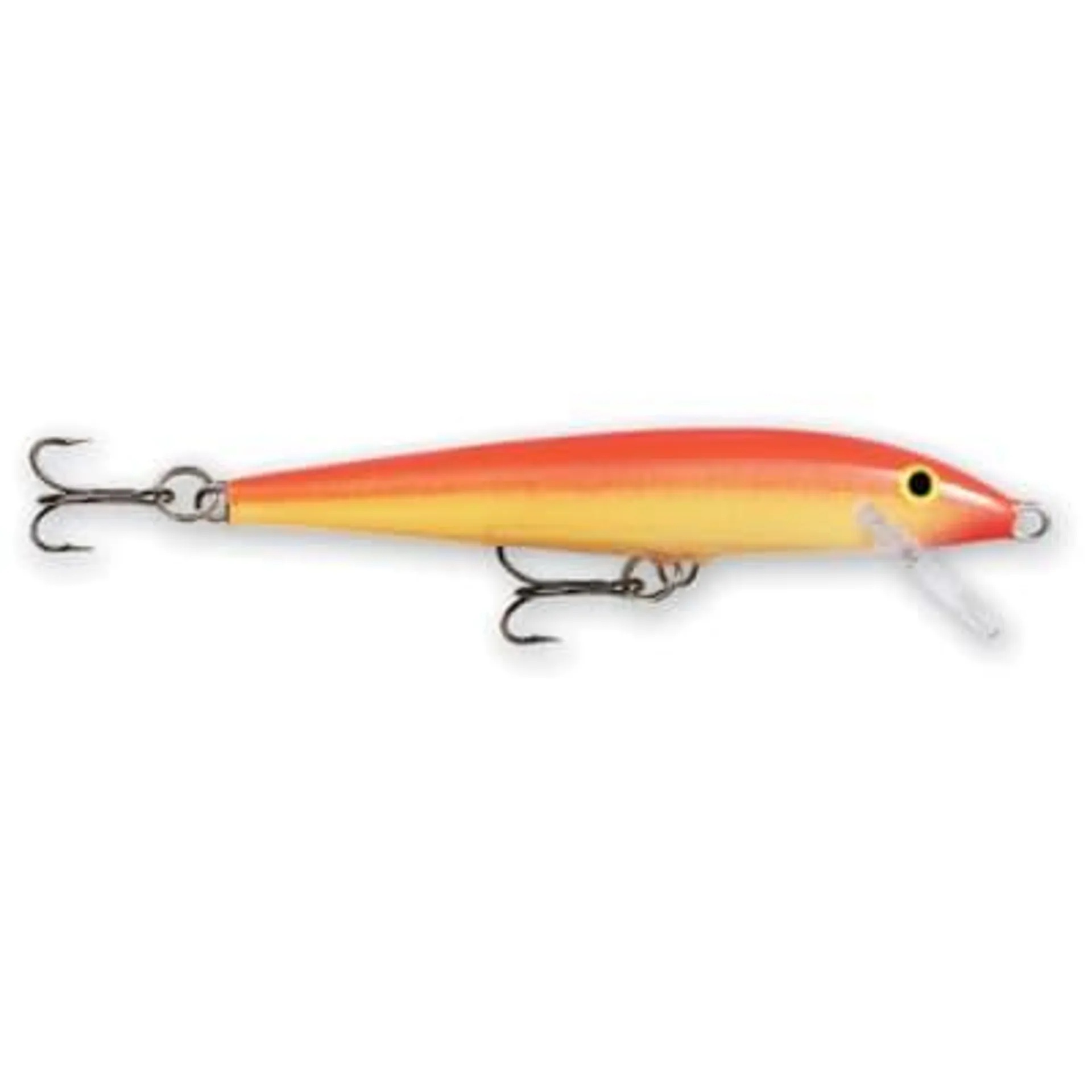 Rapala Original Floater - Gold Fluorescent Red