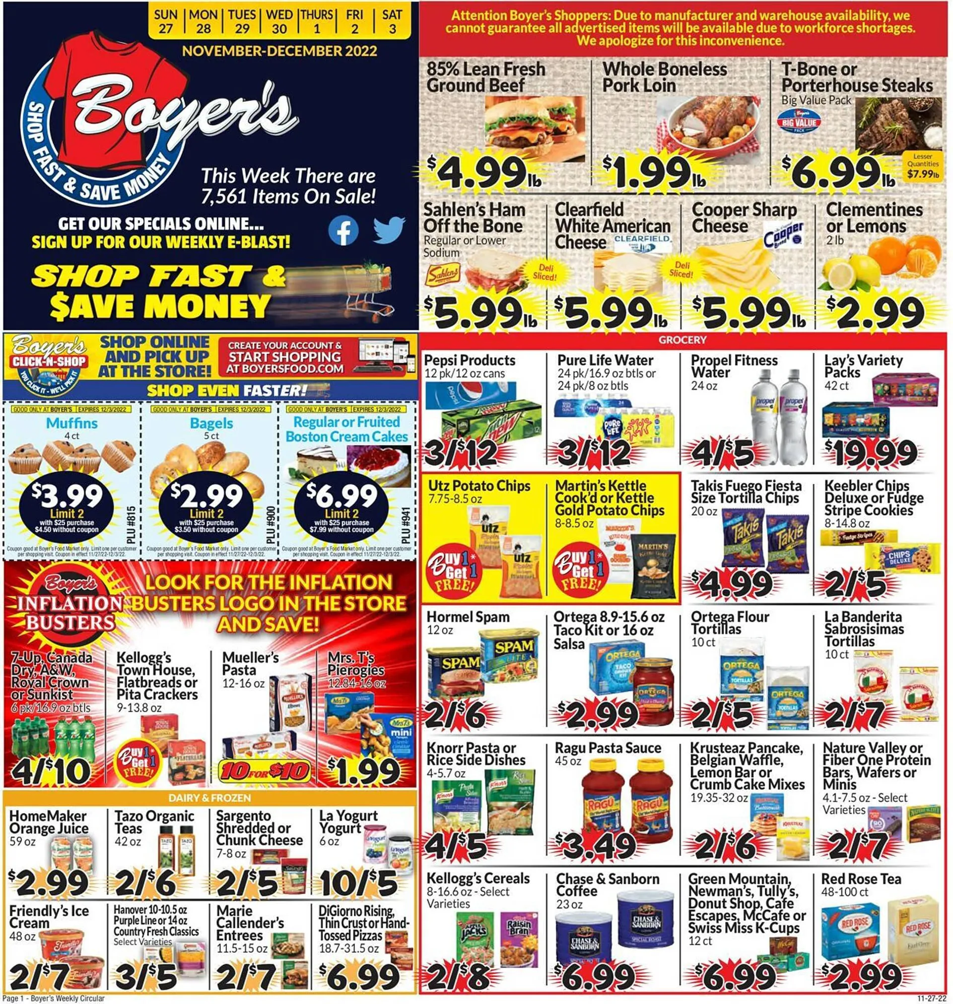 Boyers Food Markets ad - 3