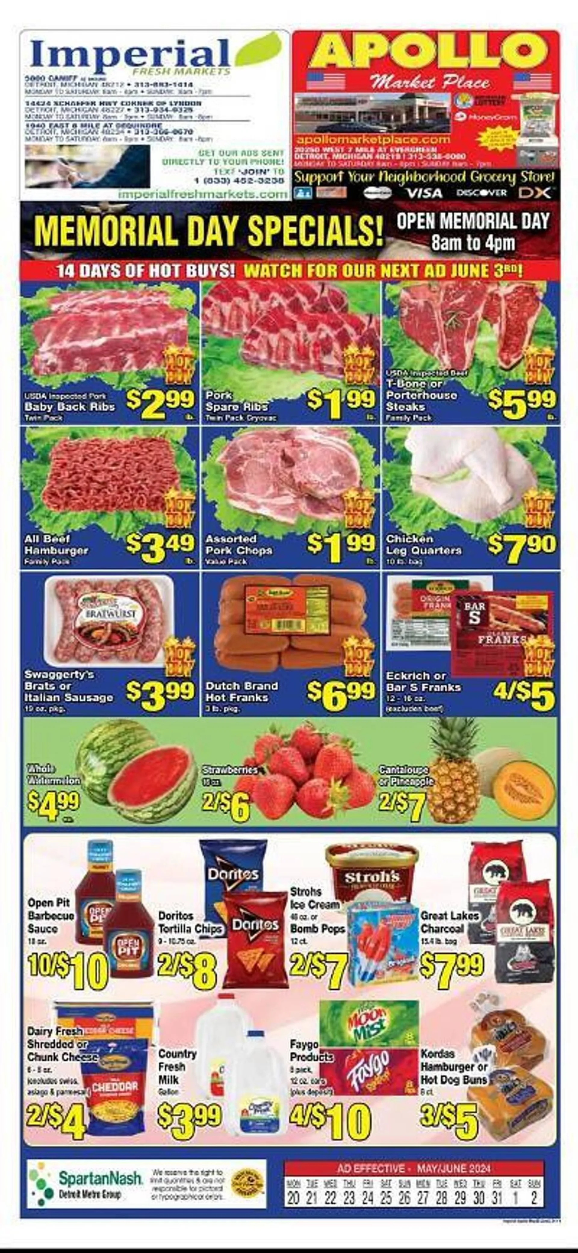 Imperial Fresh Markets Weekly Ad - 1