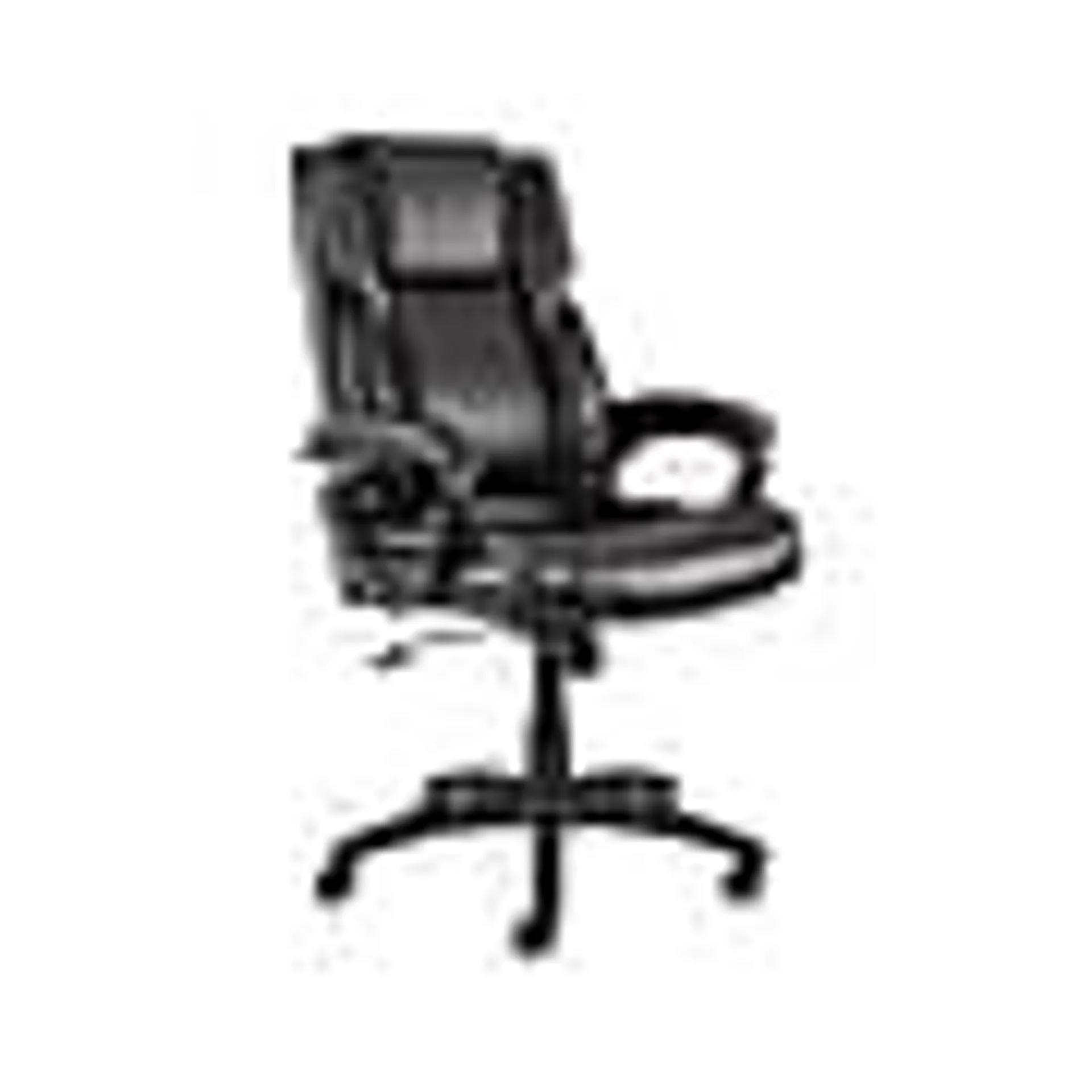 Staples Kelburne Luxura Ergonomic Faux Leather Swivel Executive Chair,