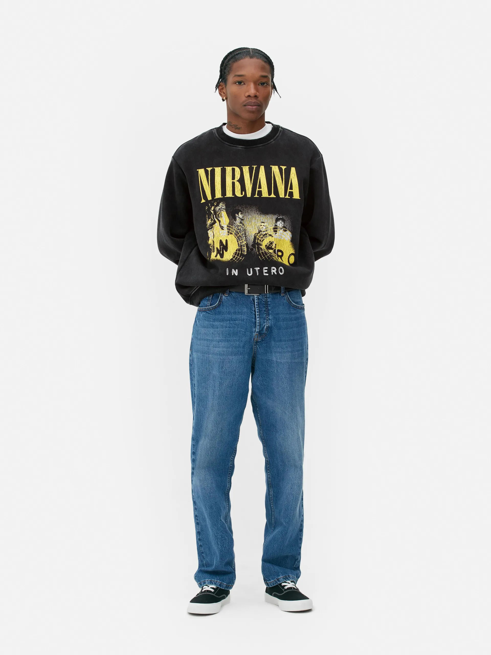 Nirvana Washed Sweatshirt