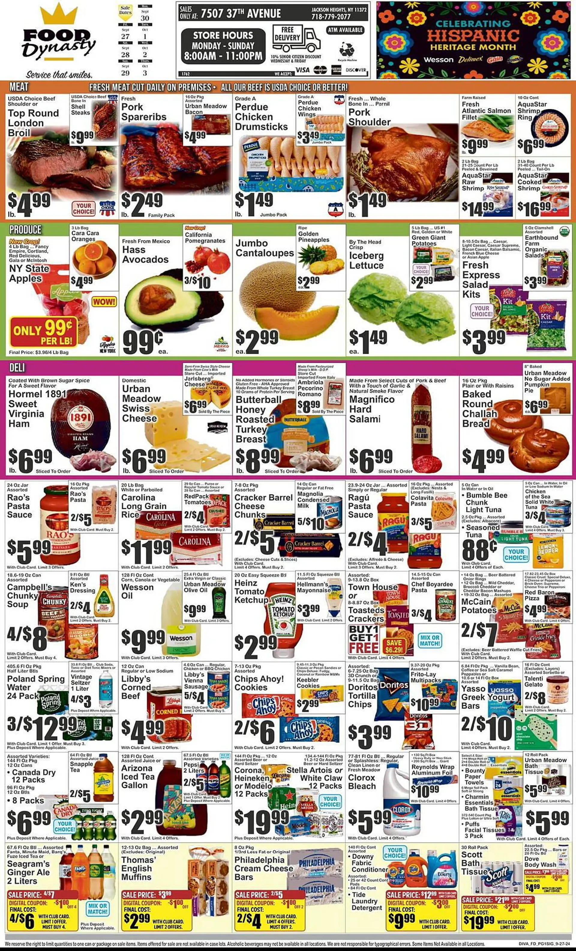 Almontes Food Dynasty Marketplace Weekly Ad - 1