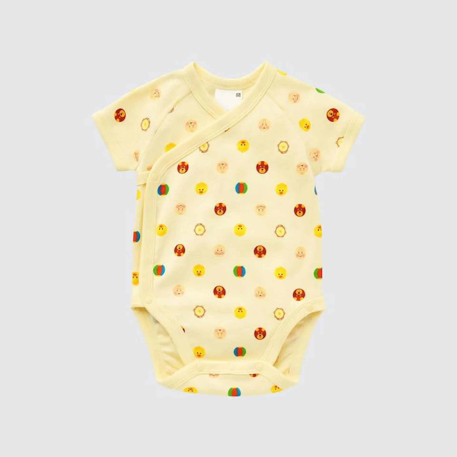 The Picture Book Collection Short-Sleeve Bodysuit (Open Front) (tupera tupera)