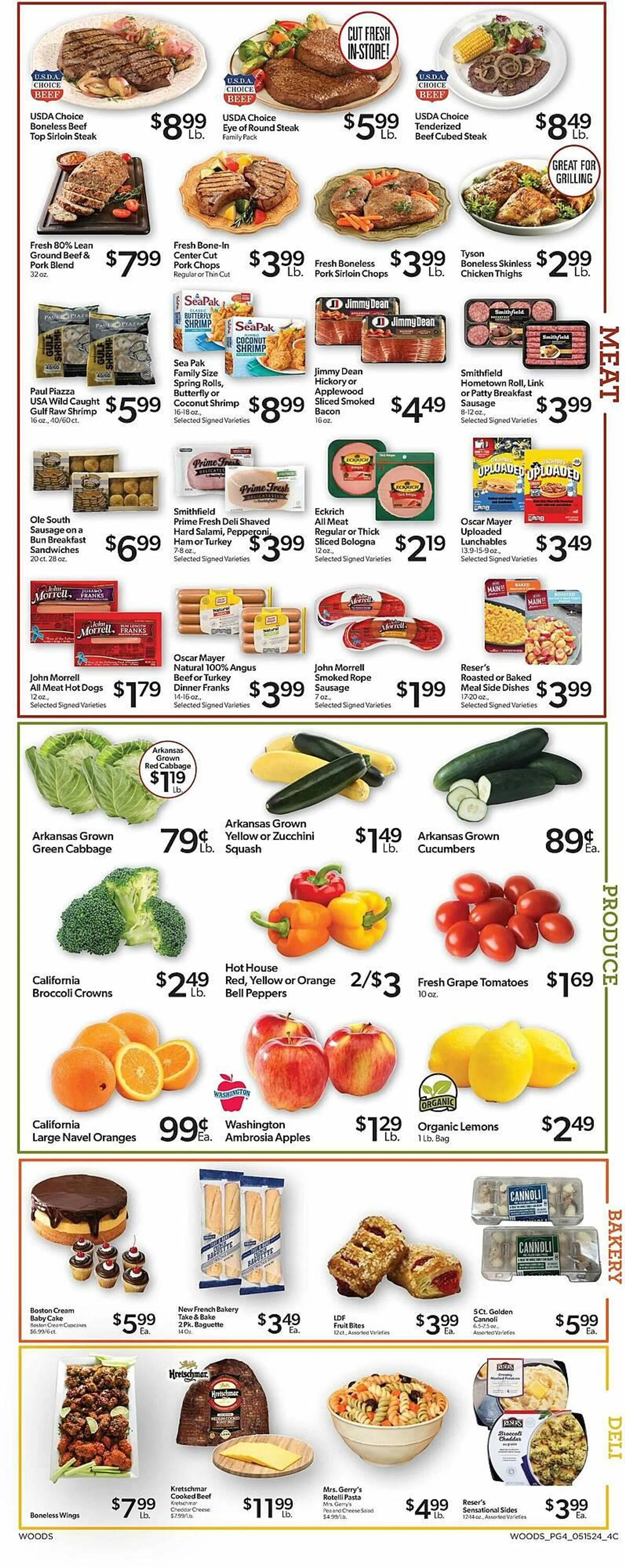 Woods Supermarket Weekly Ad - 4