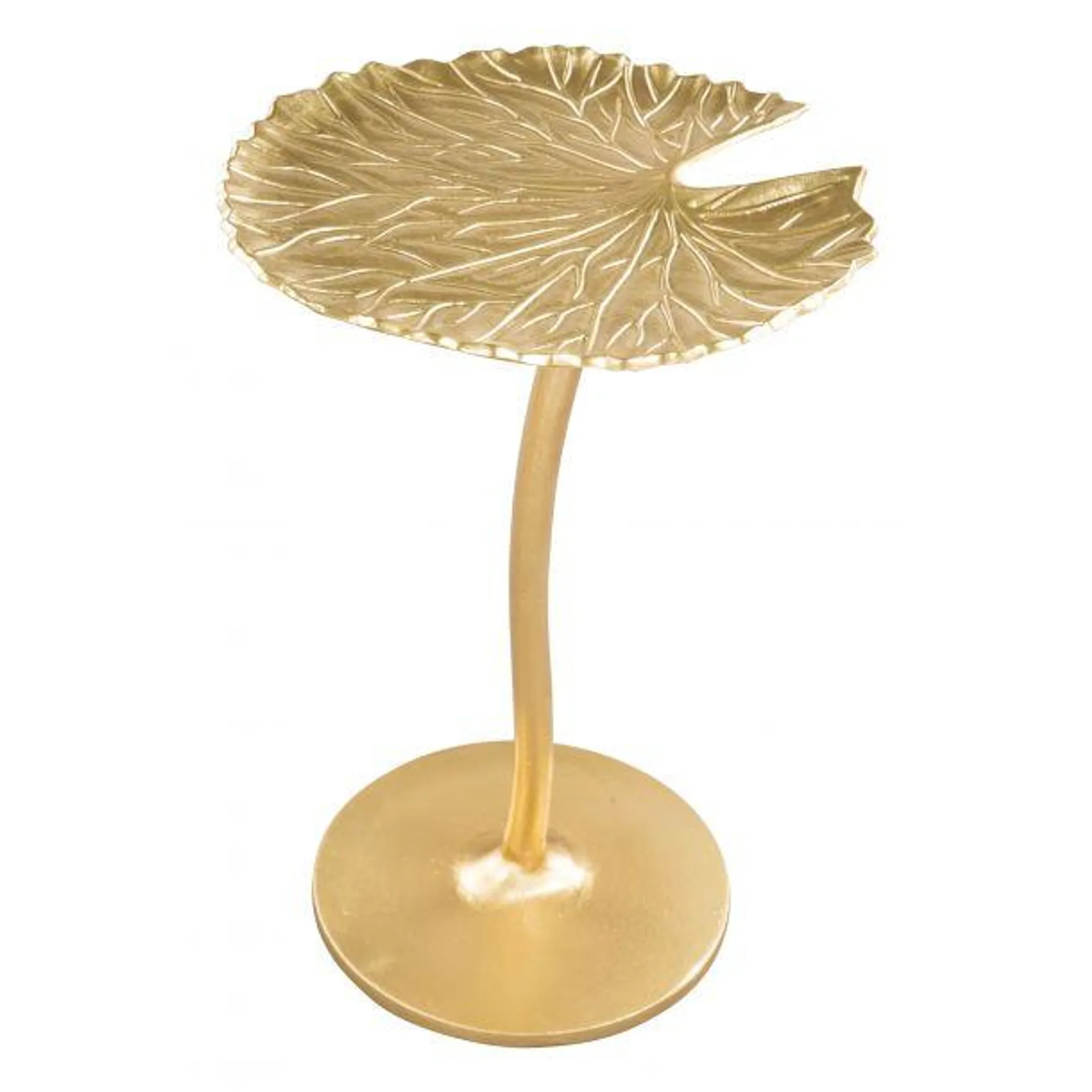 Lily 22" Side Table by Zuo - Gold