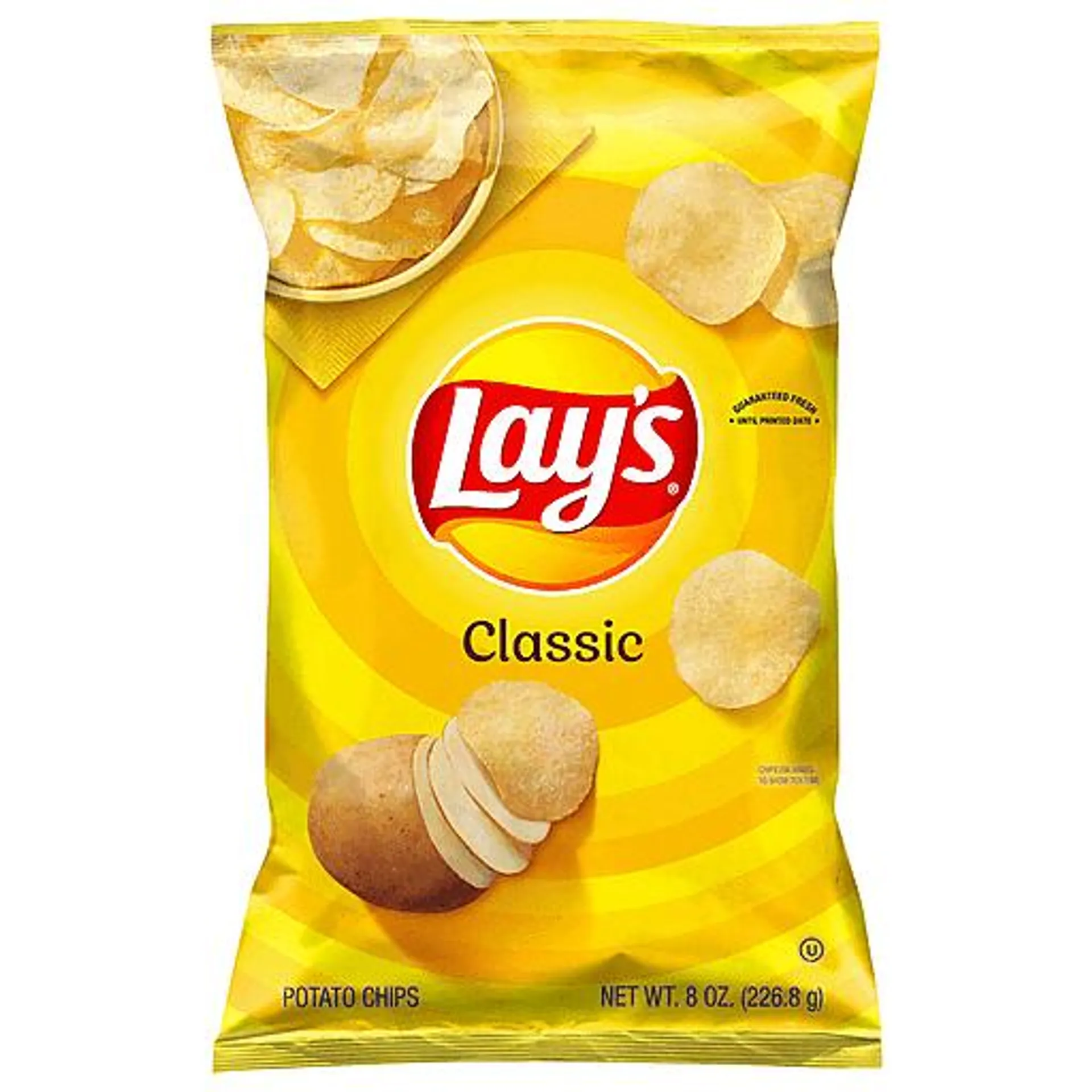 Lay's Potato Chips, Classic 8 oz