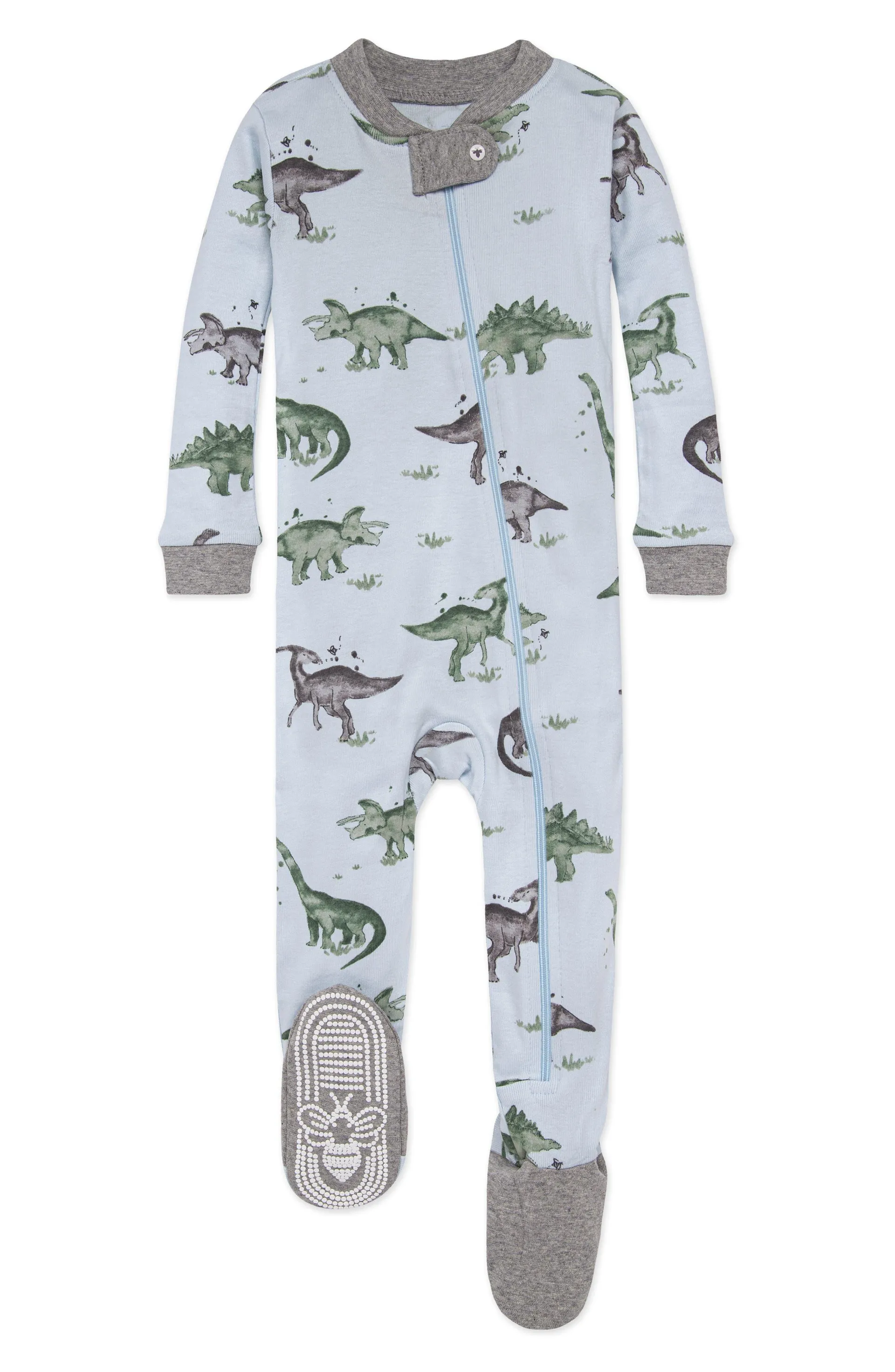 Burt's Bees Baby Happy Herbivores Sleeper Pajamas