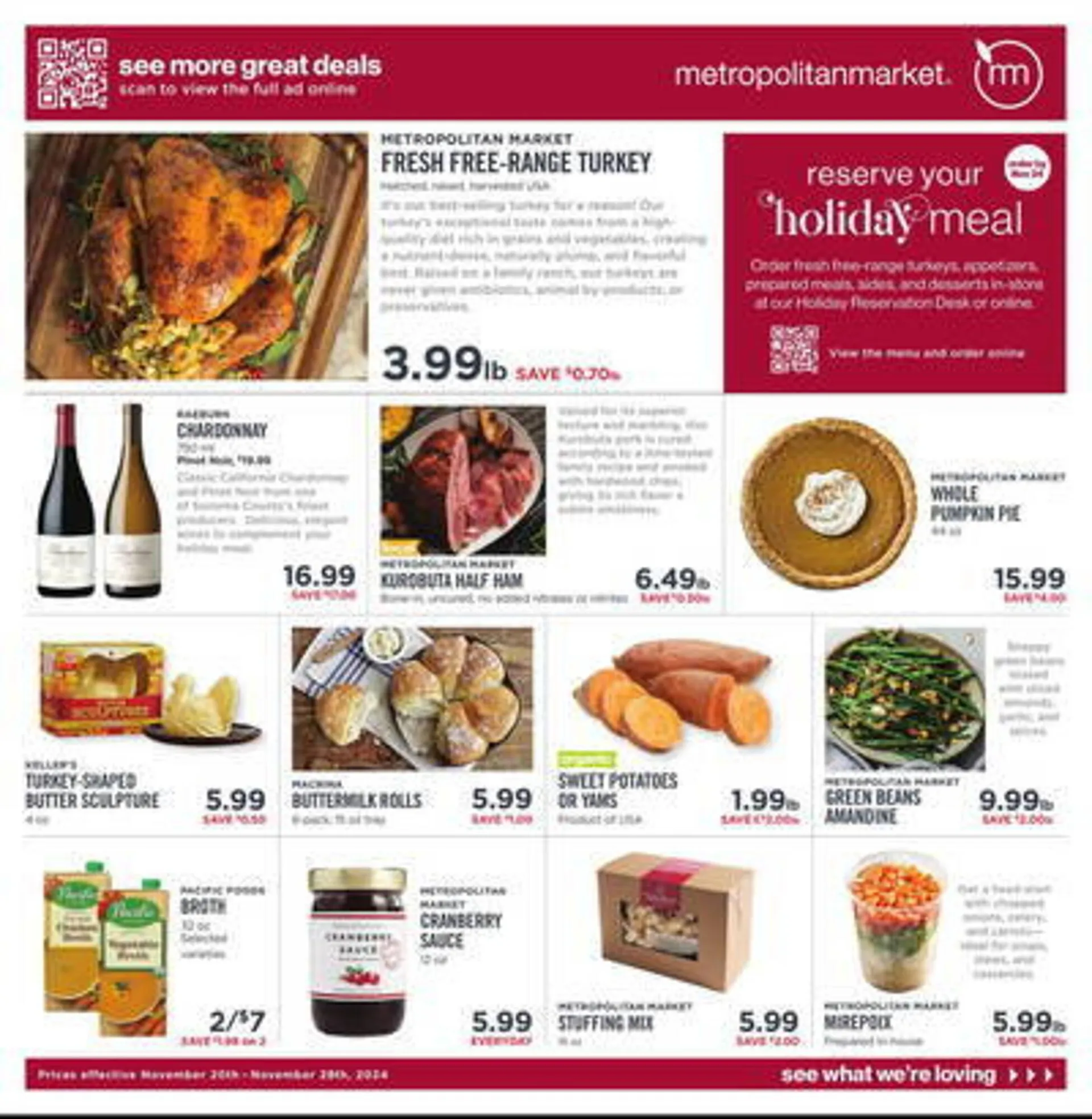 Metropolitan market Weekly Ad - 1