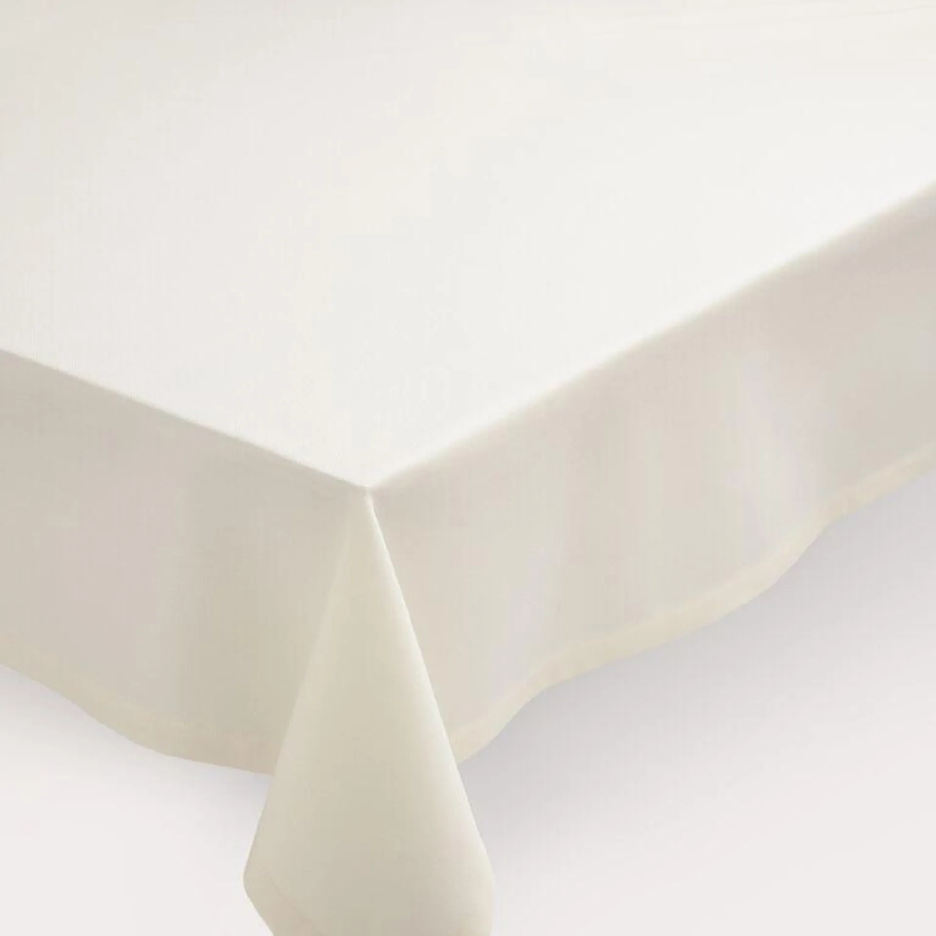 Ivory Cotton Buffet Tablecloth