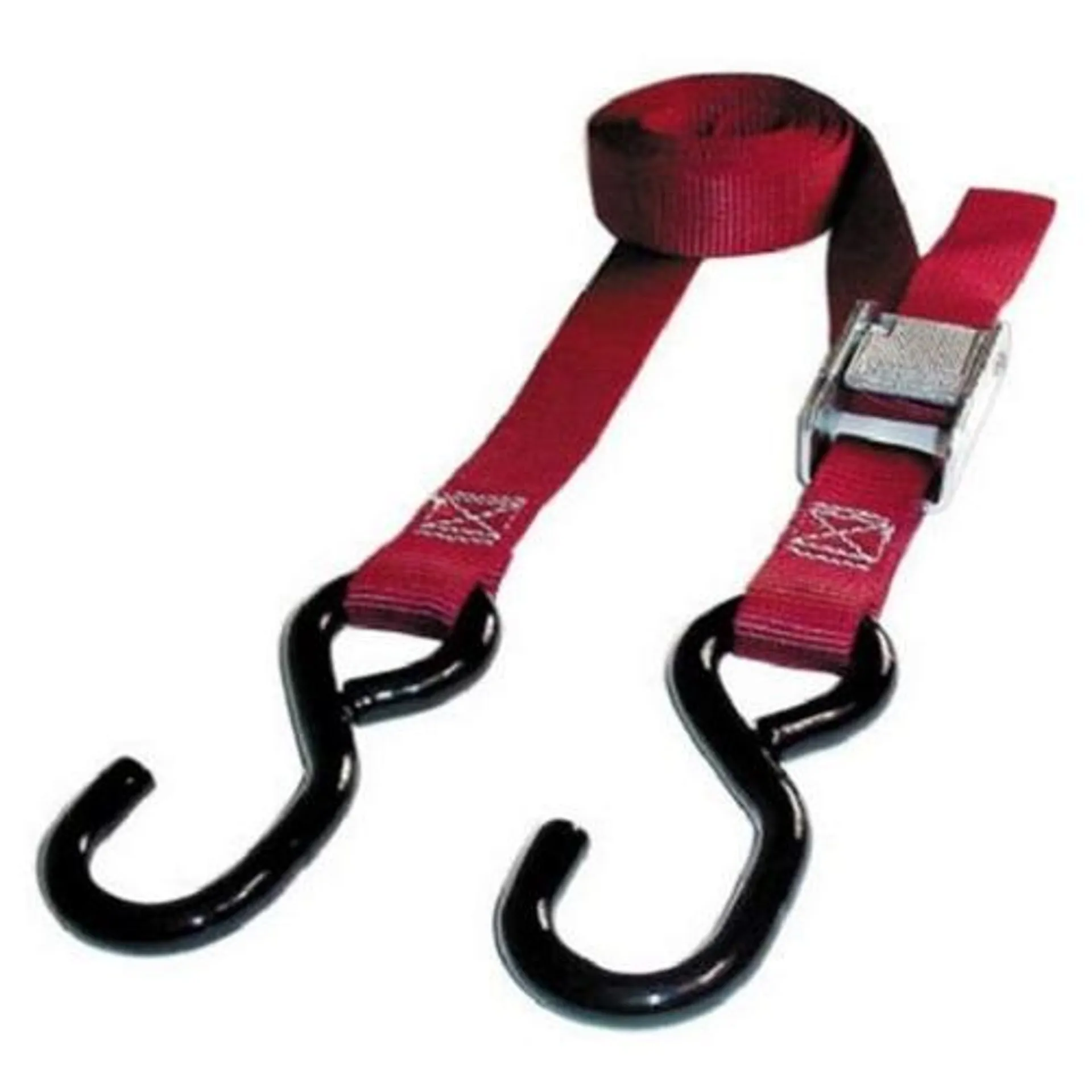 Keeper 6' x 1" Cam Buckle Motorcycle Tie-Down, 2-Pack