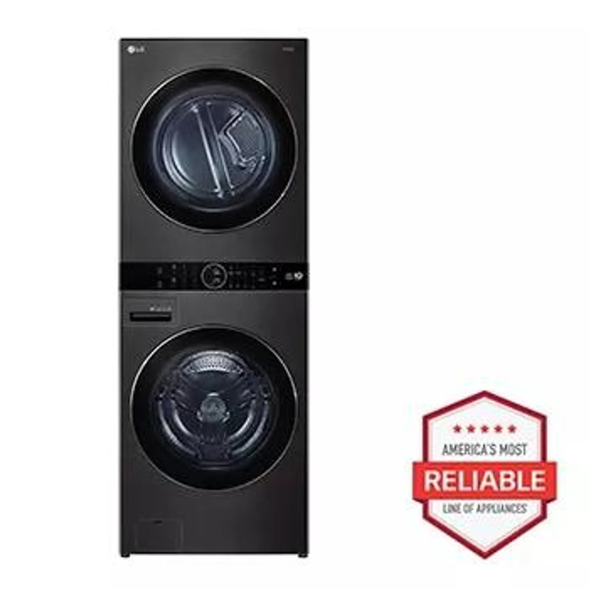 LG WashTower™ Single Unit Front Load 4.5 cu. ft. Washer and 7.2 cu. ft. Heat Pump Ventless Dryer