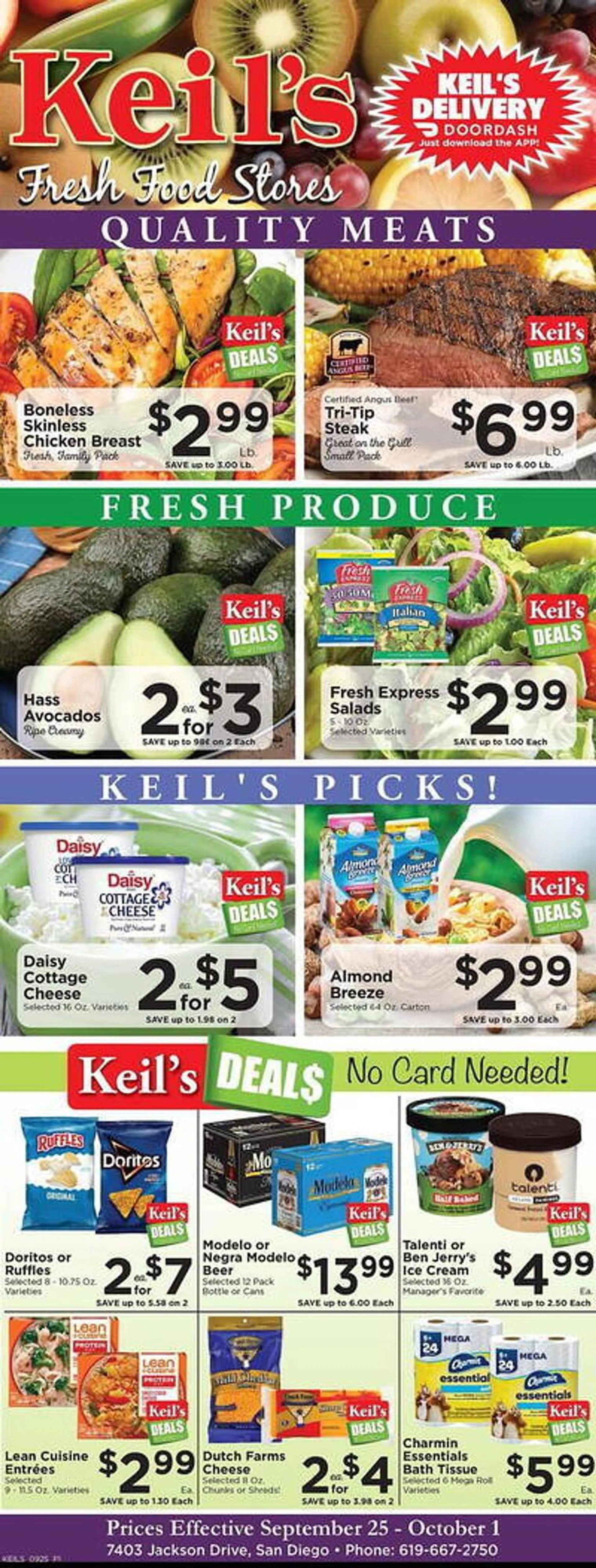 Keils Fresh Food Stores Weekly Ad - 1