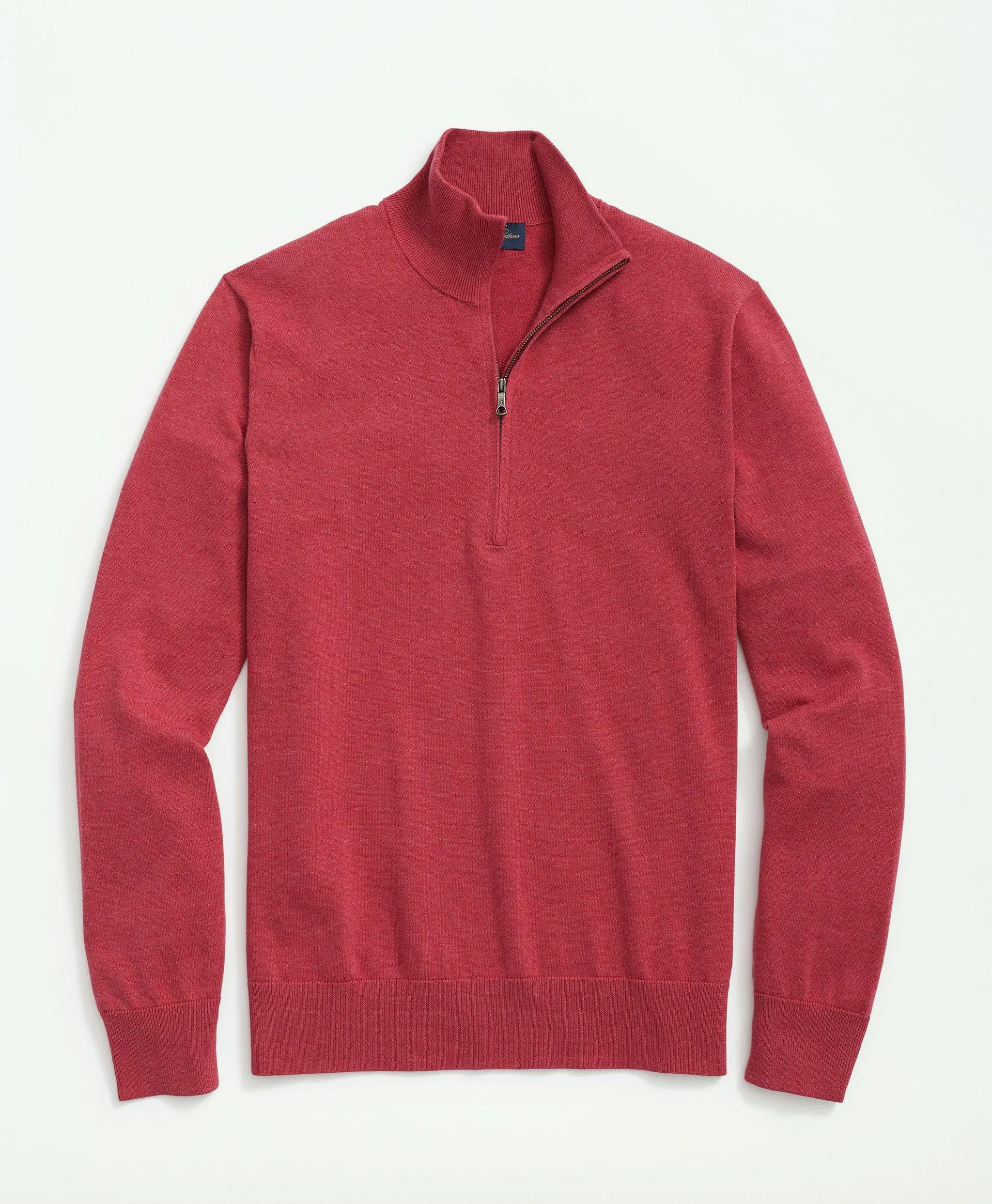 Supima ® Cotton Half-Zip Sweater