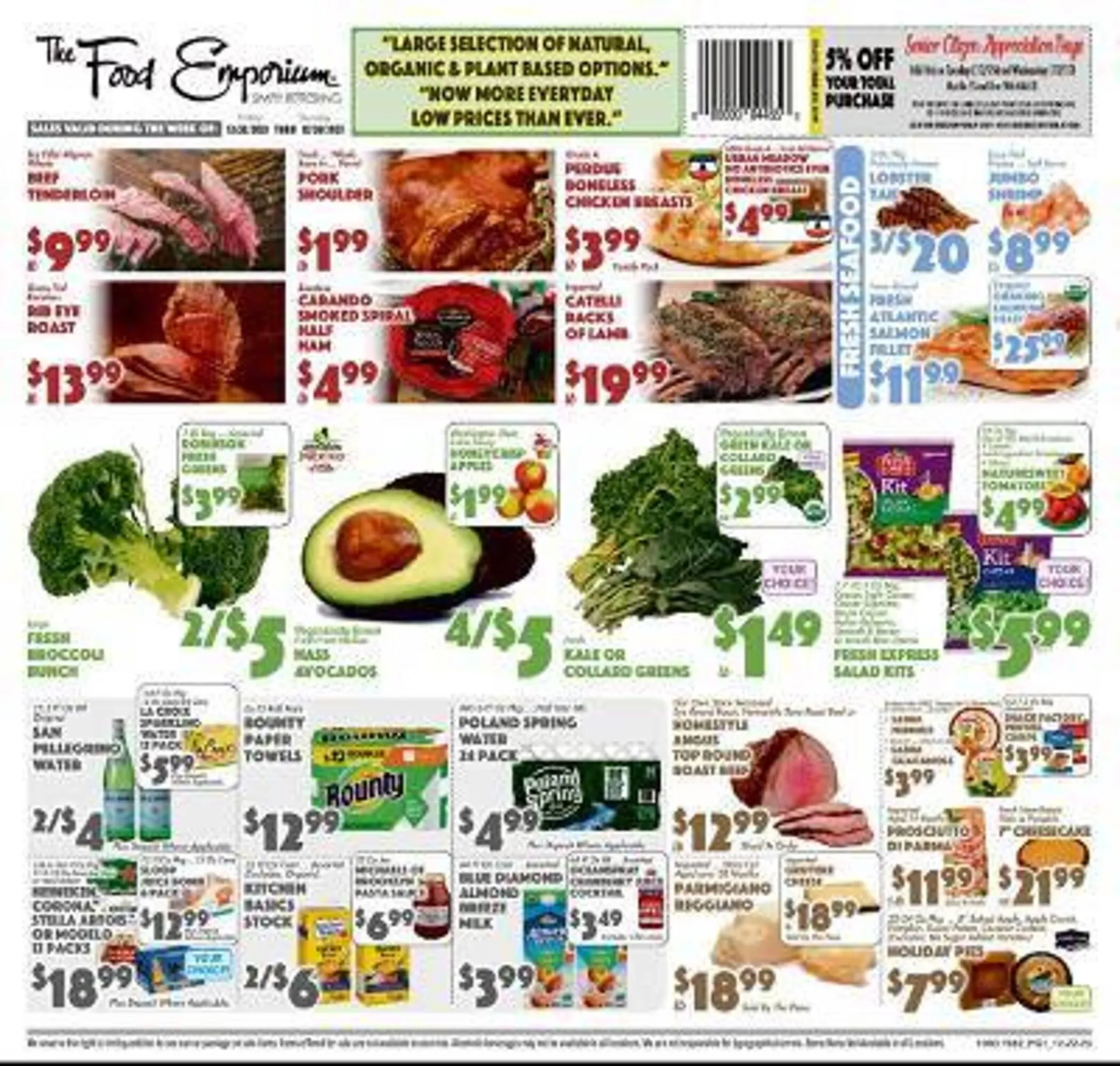 Weekly ad The Food Emporium Weekly Ad from December 22 to December 28 2023 - Page 1