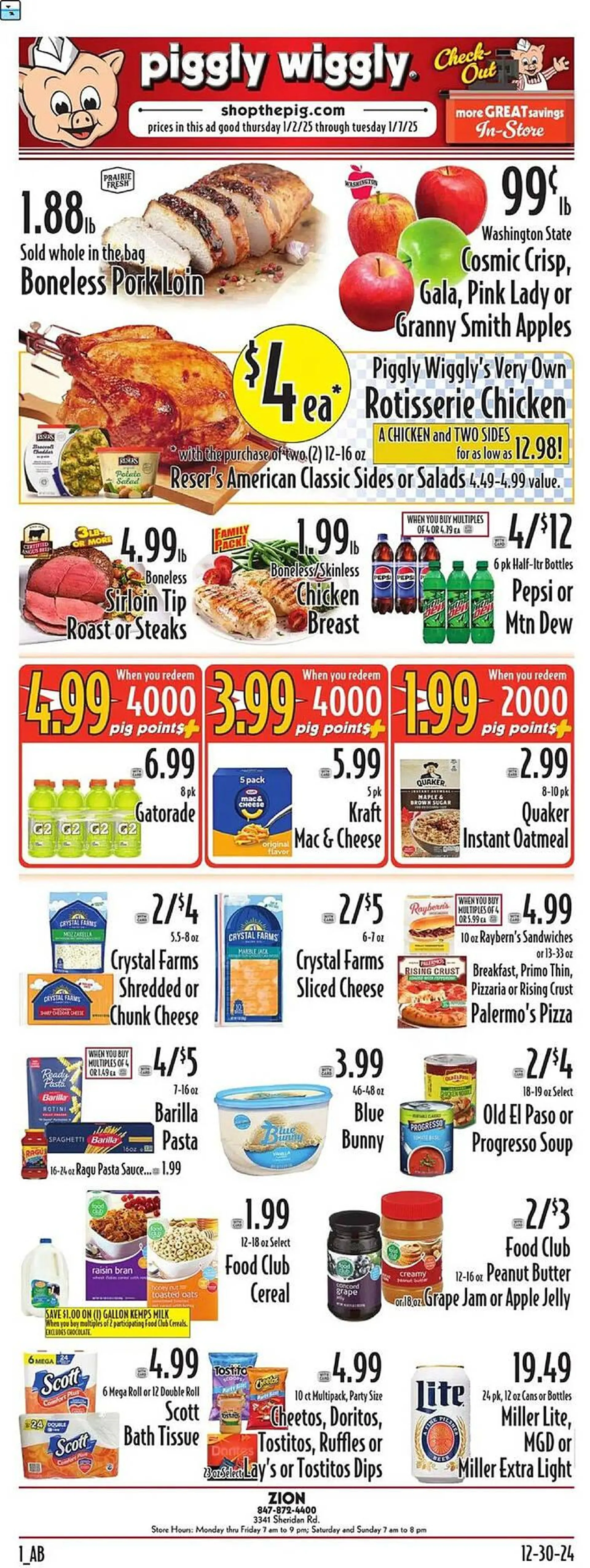 Piggly Wiggly Weekly Ad - 1