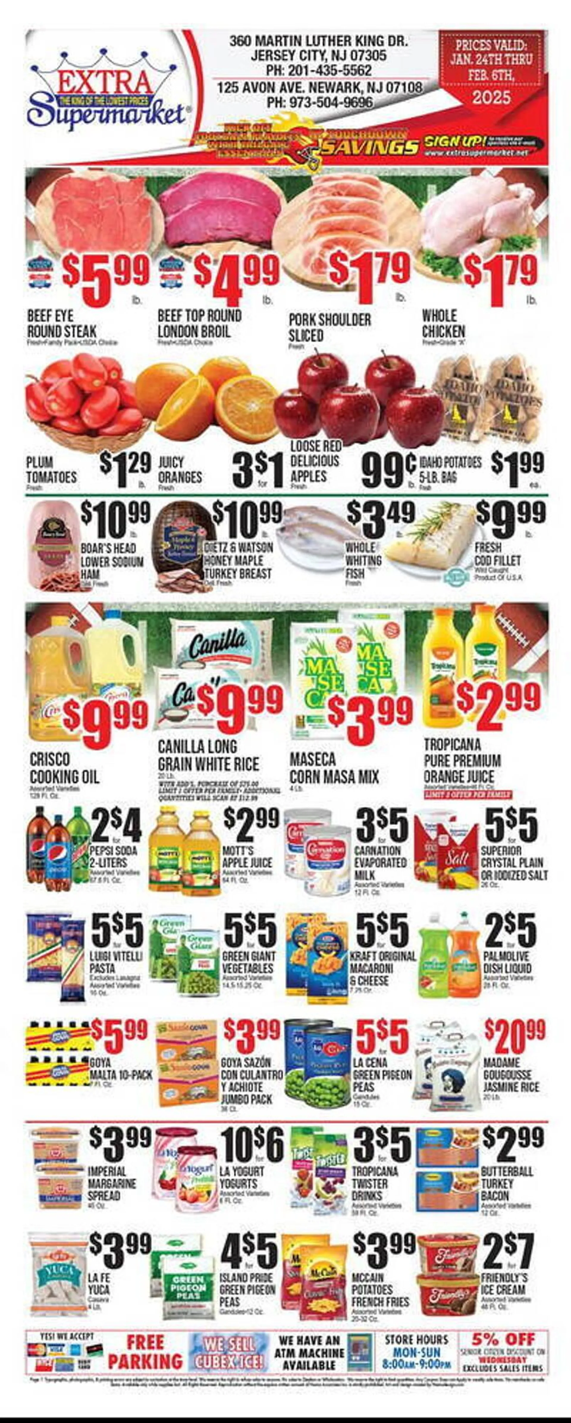 Extra Supermarket Weekly Ad - 1