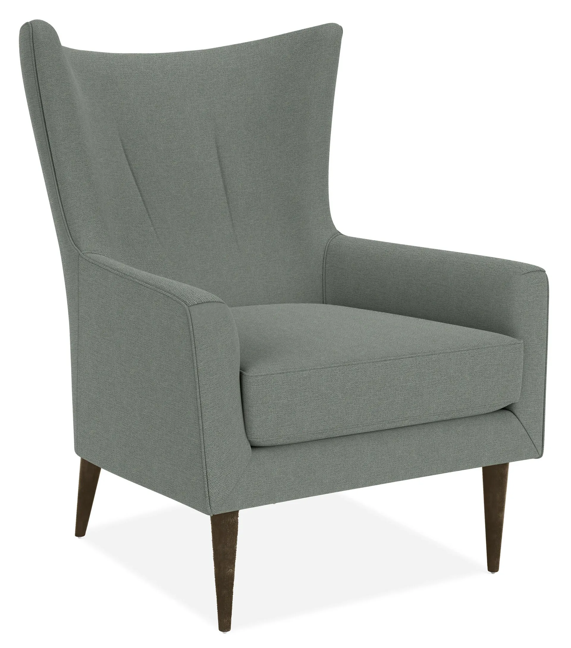 Bradford Chair in Tatum Spa with Charcoal Legs