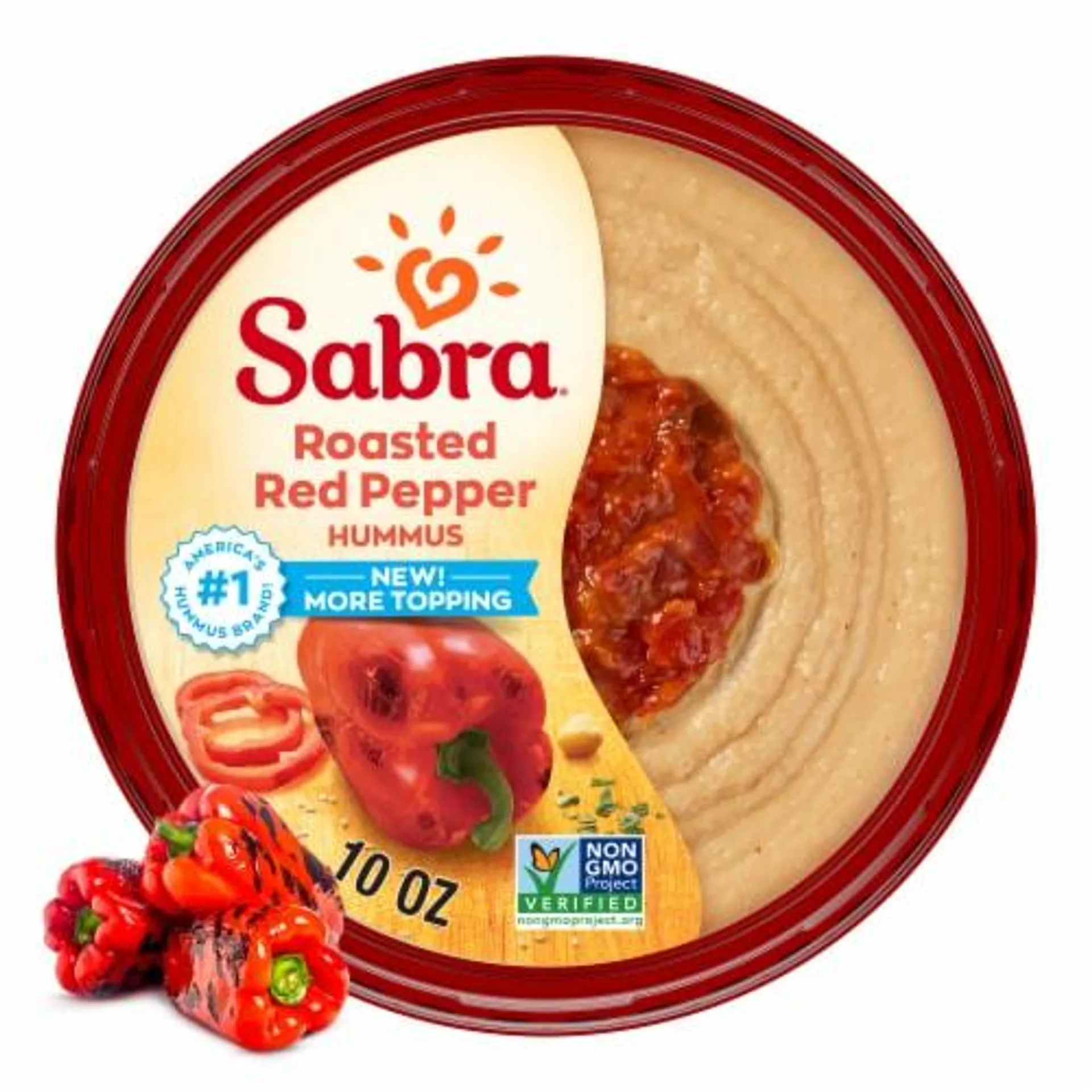 Sabra Roasted Red Pepper Hummus