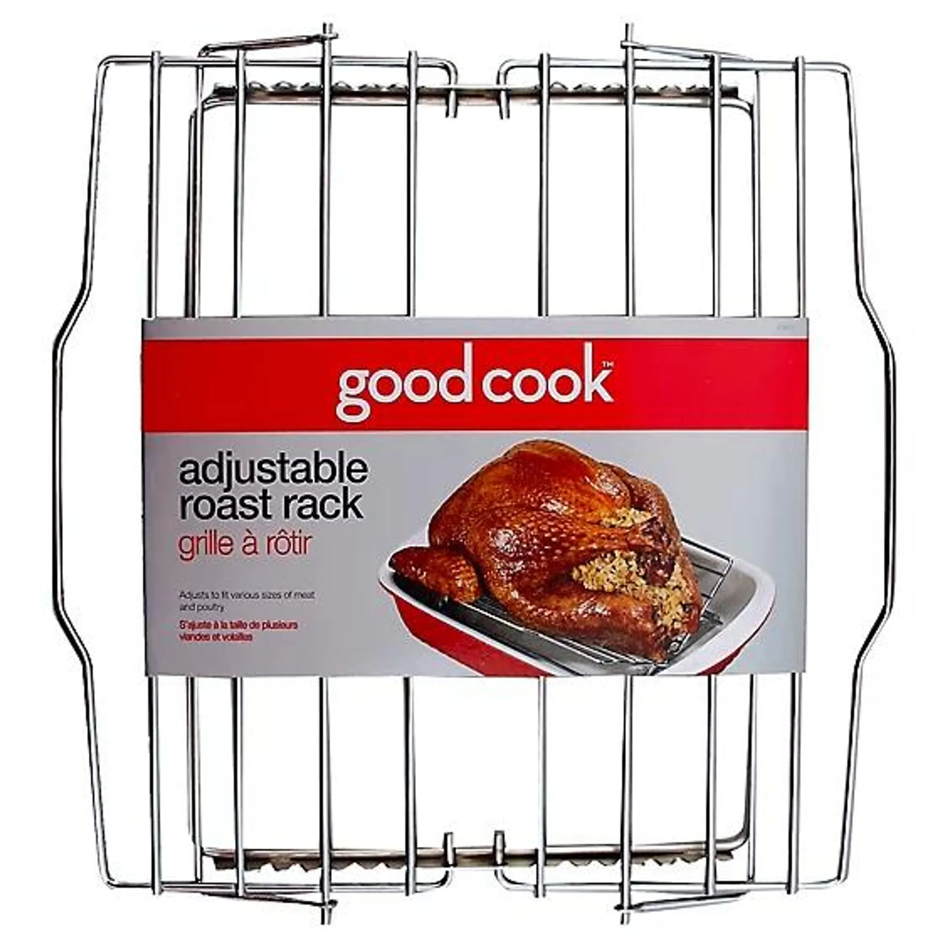 Good Cook Roast Rack Adjustable - Each