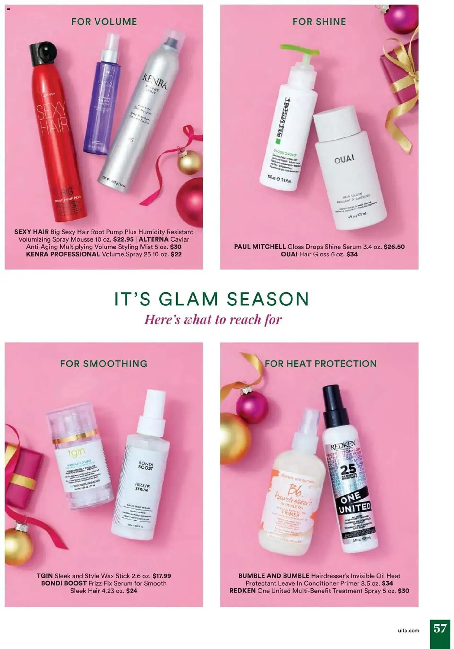 Weekly ad Ulta Beauty Weekly Ad from November 24 to December 24 2024 - Page 57