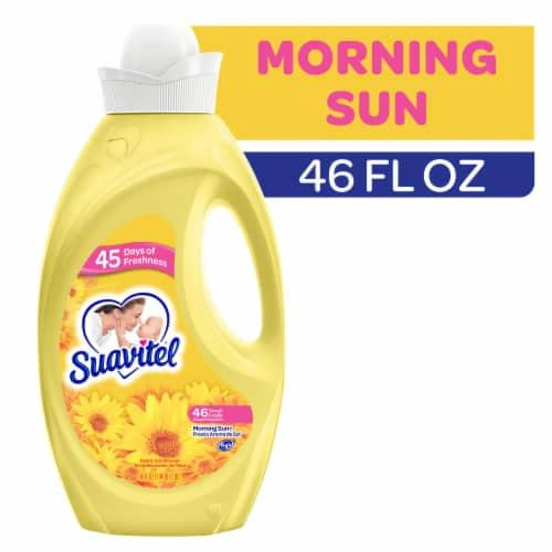 Suavitel Liquid Fabric Conditioner Laundry Fabric Softener Morning Sun Scent