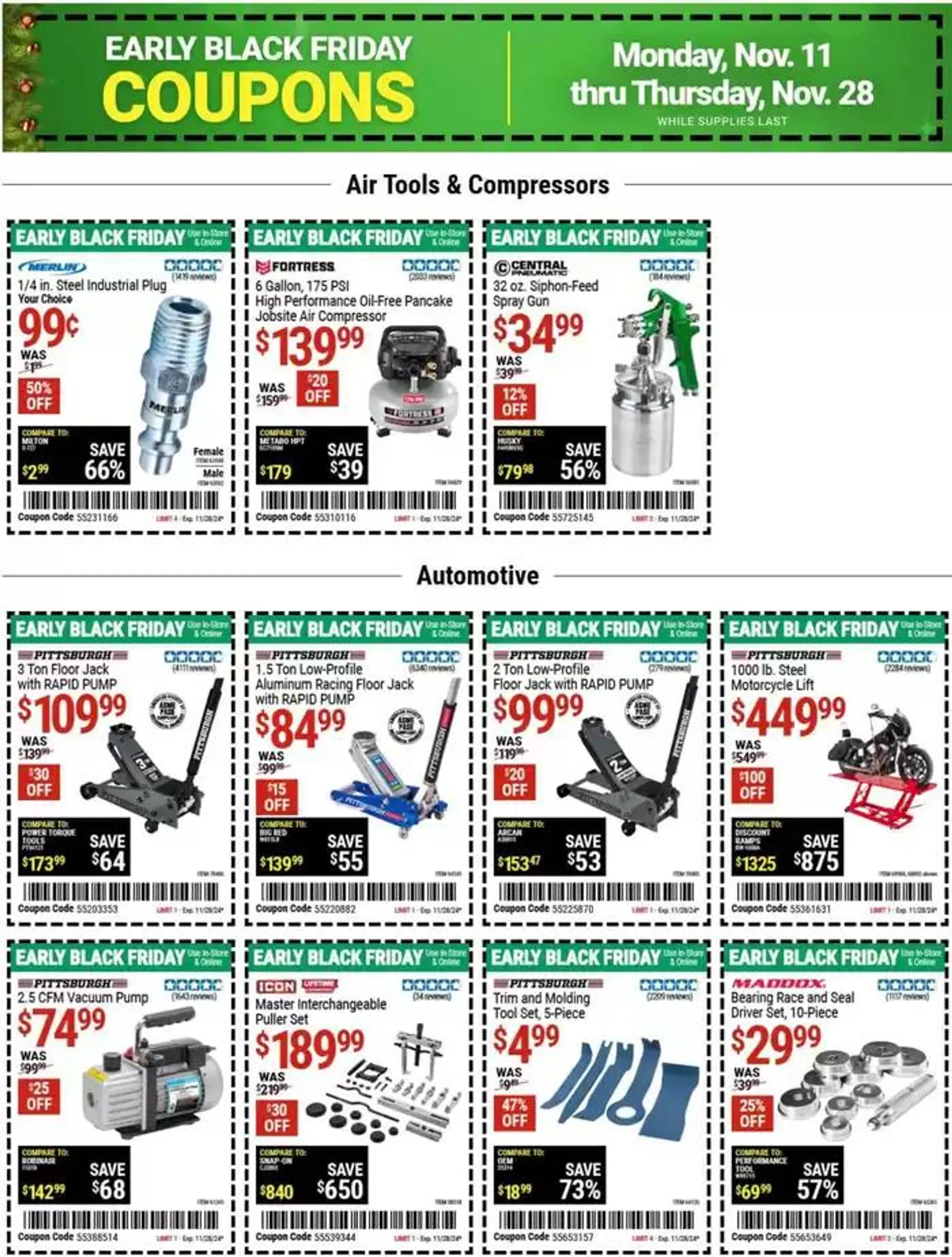 Harbor Freight Tools weekly ad - 1