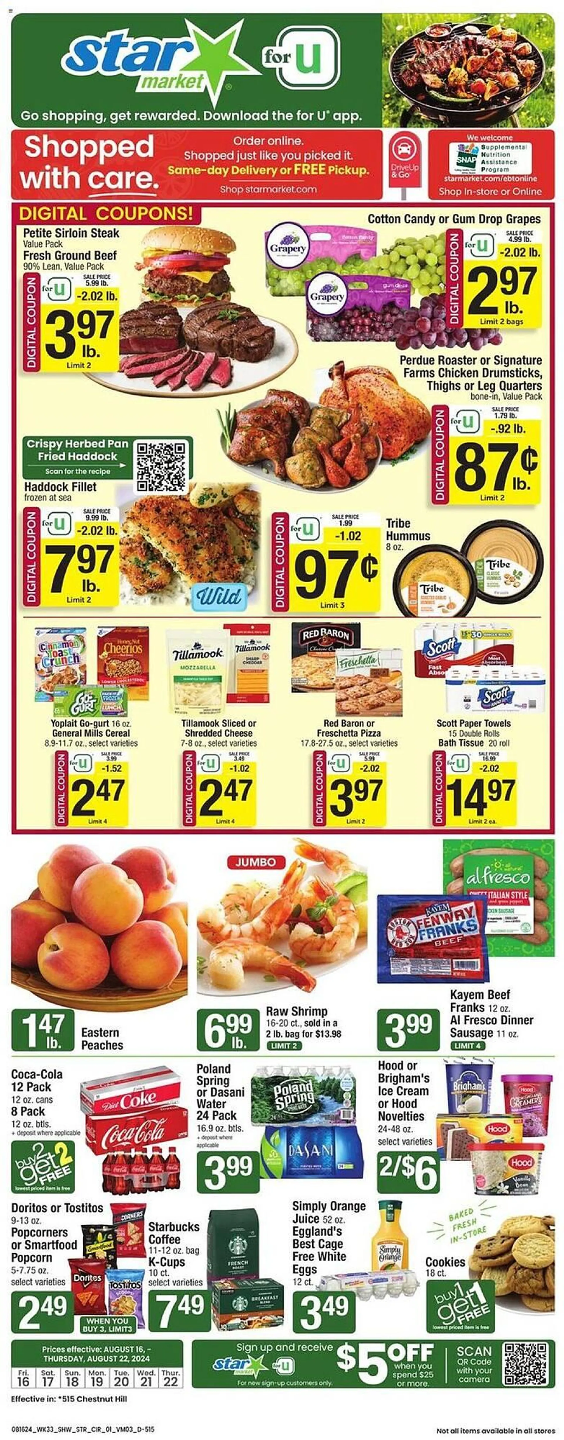 Star Market Weekly Ad - 1