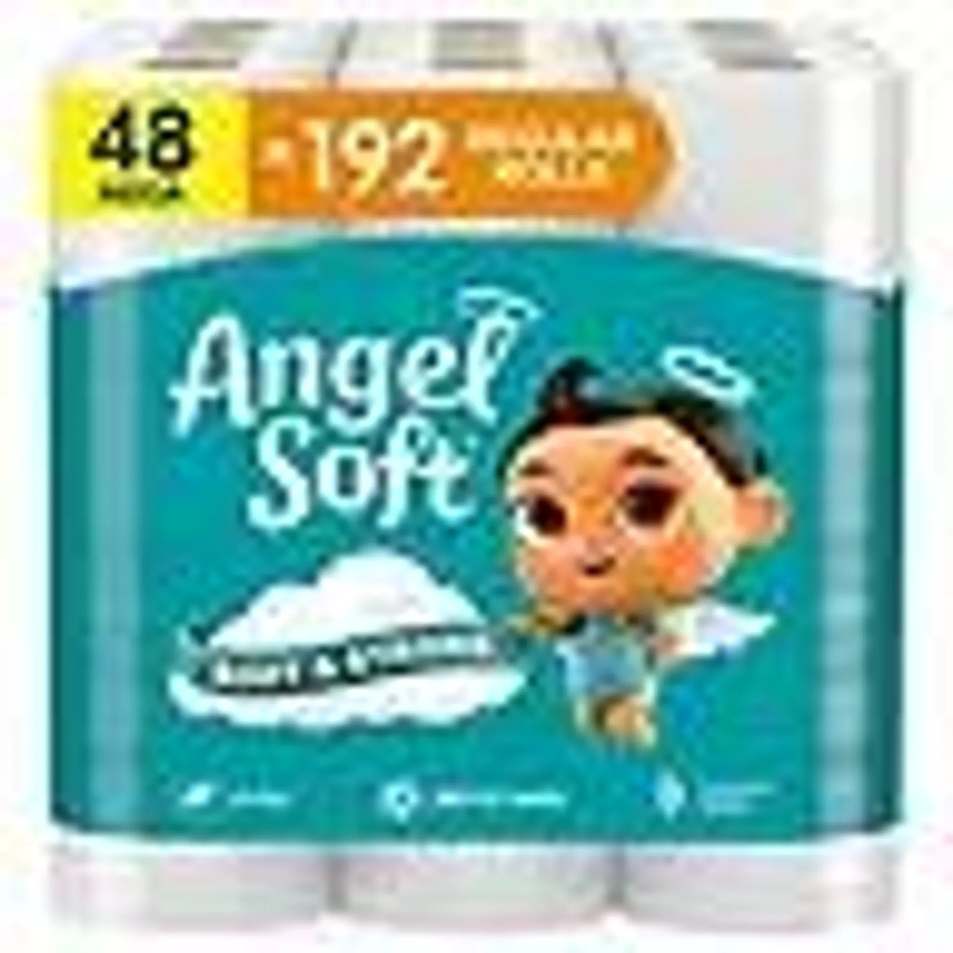 Angel Soft, Soft & Strong 2-Ply Toilet Paper 48 rolls, 320 sheets/roll