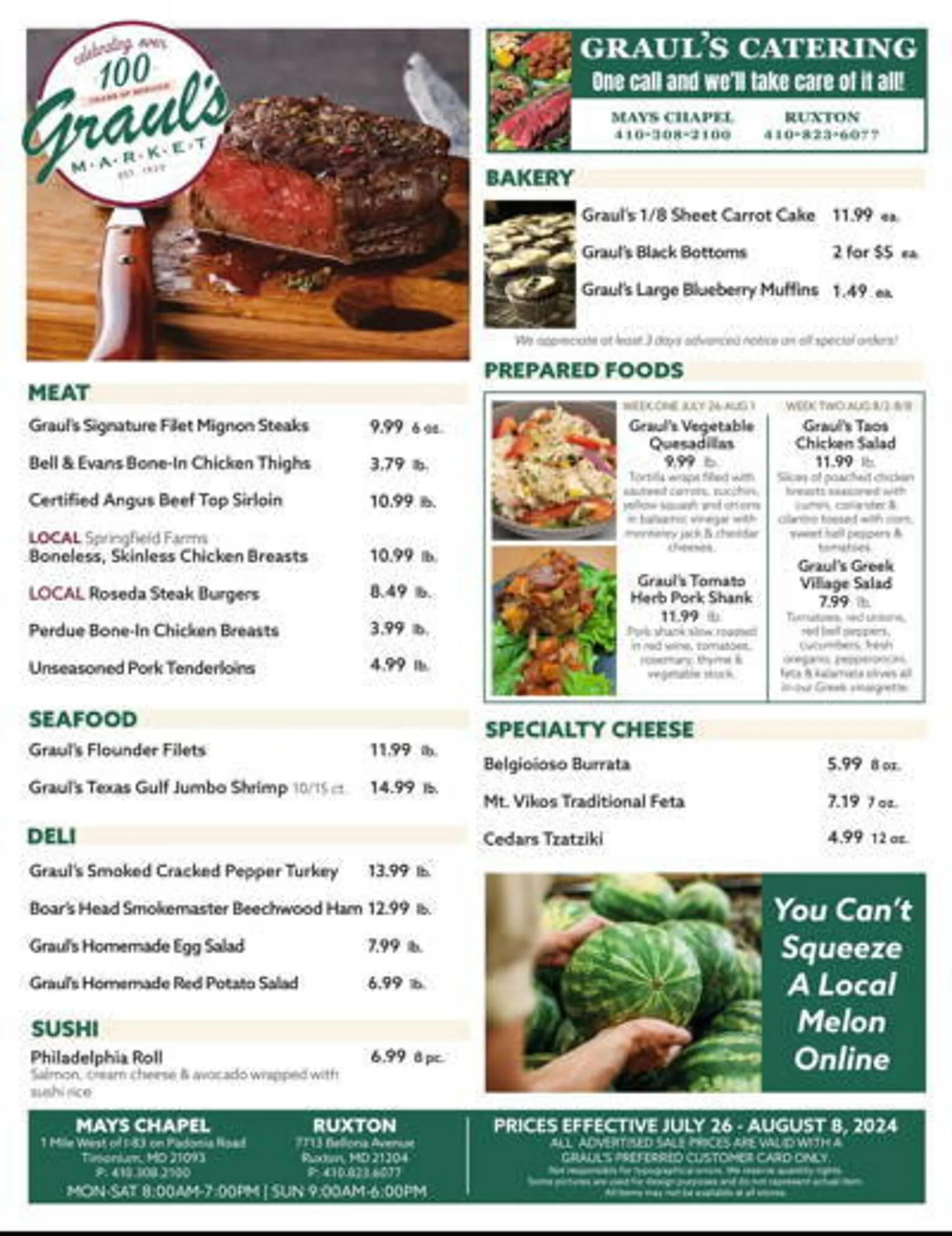 Grauls Market Weekly Ad - 1