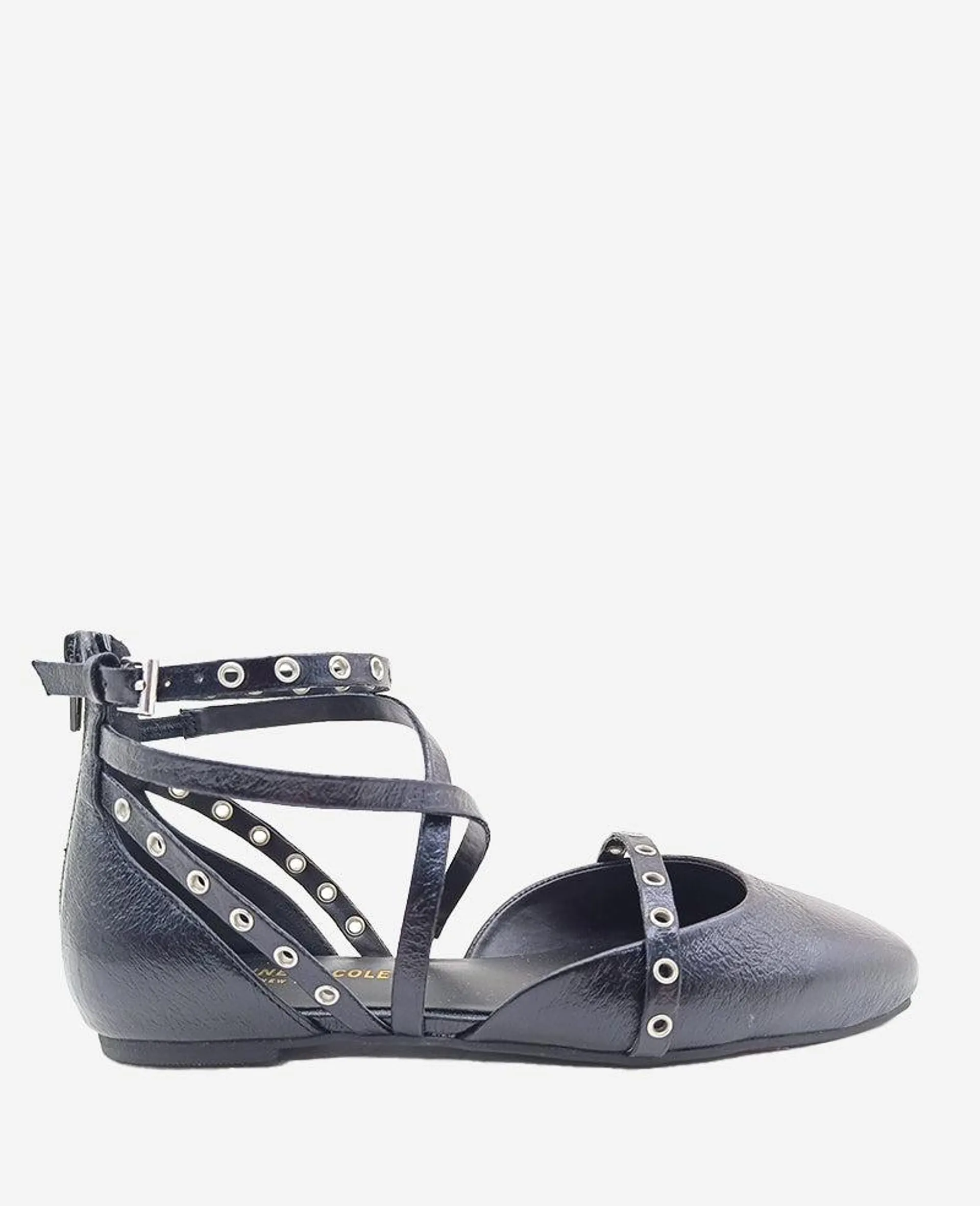 Mason Strappy Stud Flat