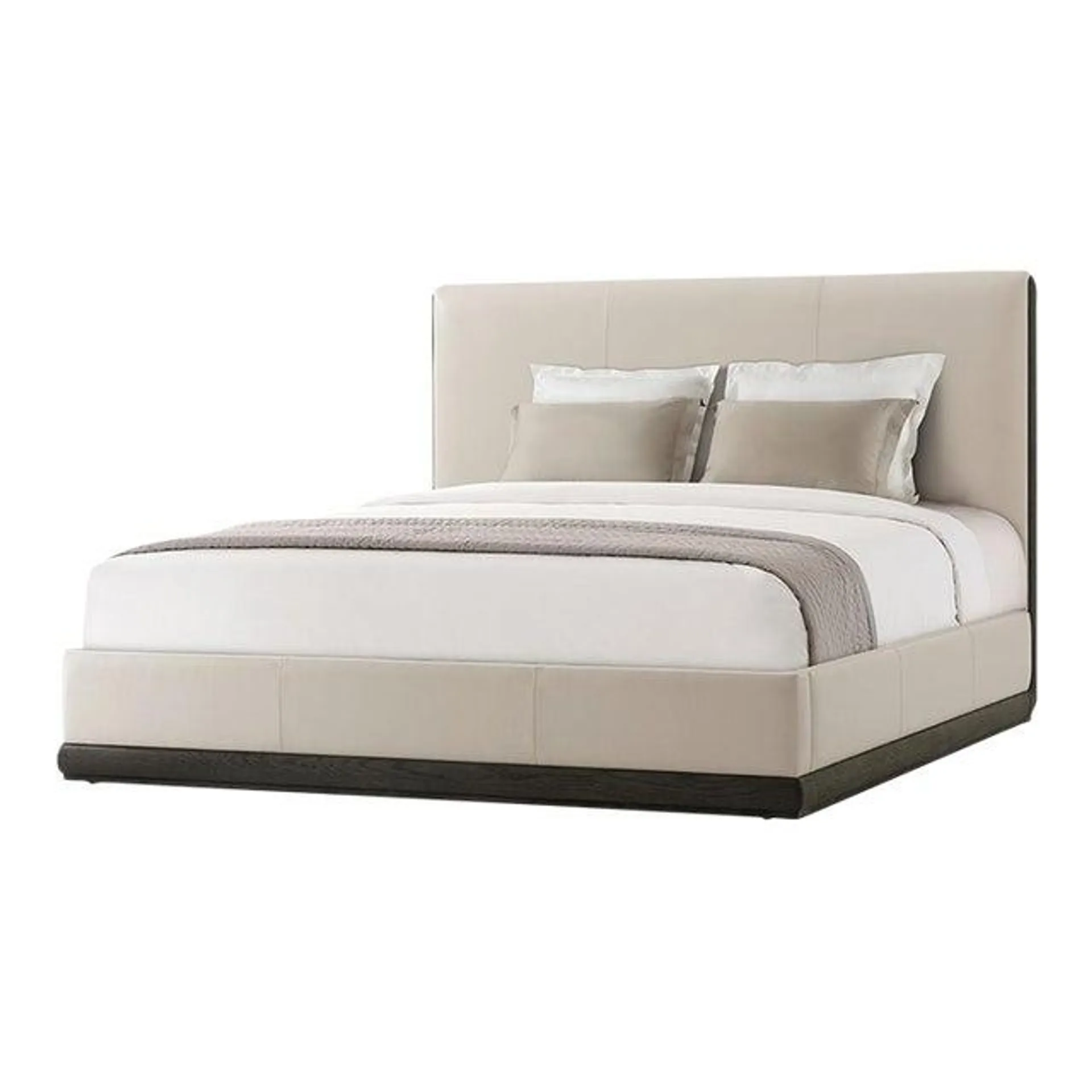 Modern Leather King Size Bed